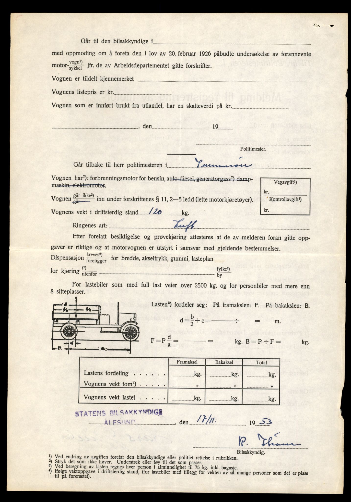 Møre og Romsdal vegkontor - Ålesund trafikkstasjon, SAT/A-4099/F/Fe/L0037: Registreringskort for kjøretøy T 13031 - T 13179, 1927-1998, p. 428