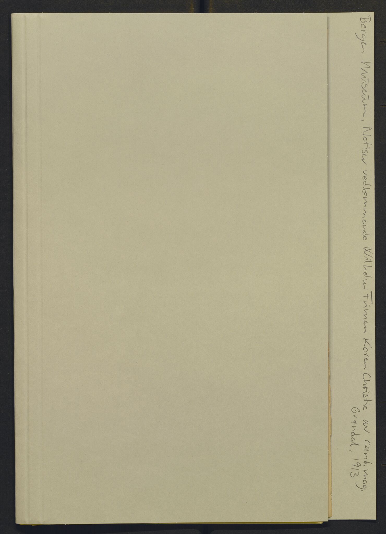 Bergens Museum, AV/SAB-A-17301/02/Y/Yb/L0003: Diverse, 1835-1931, p. 277