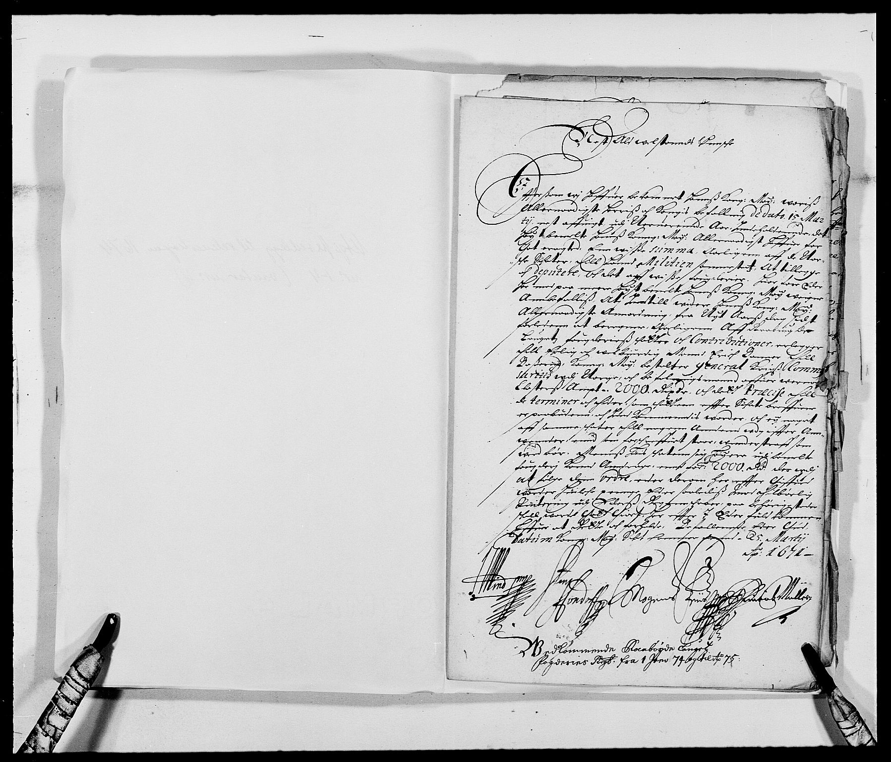 Rentekammeret inntil 1814, Reviderte regnskaper, Fogderegnskap, RA/EA-4092/R40/L2433: Fogderegnskap Råbyggelag, 1671-1674, p. 321