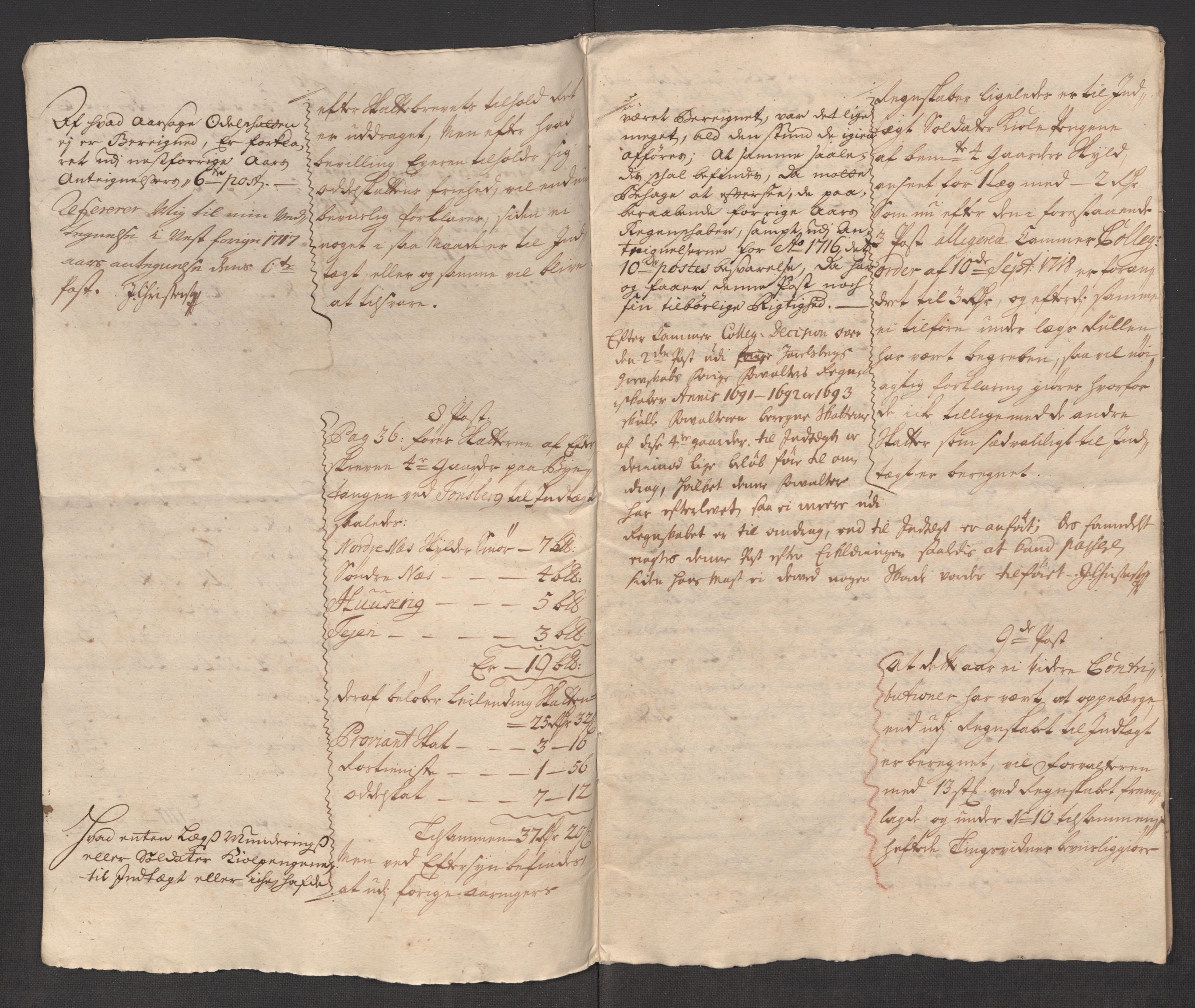 Rentekammeret inntil 1814, Reviderte regnskaper, Fogderegnskap, AV/RA-EA-4092/R32/L1882: Fogderegnskap Jarlsberg grevskap, 1718, p. 493