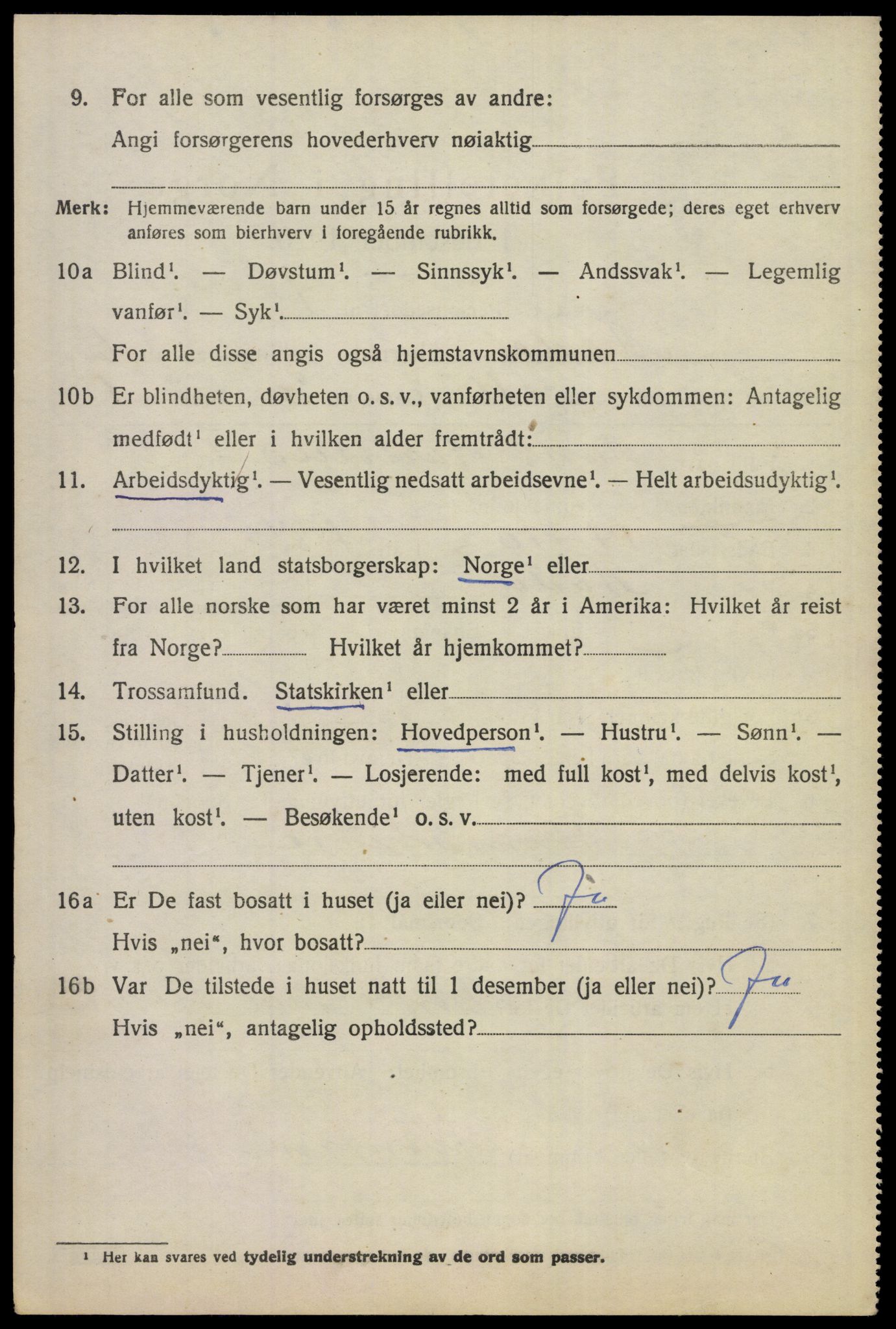 SAKO, 1920 census for Ådal, 1920, p. 4727