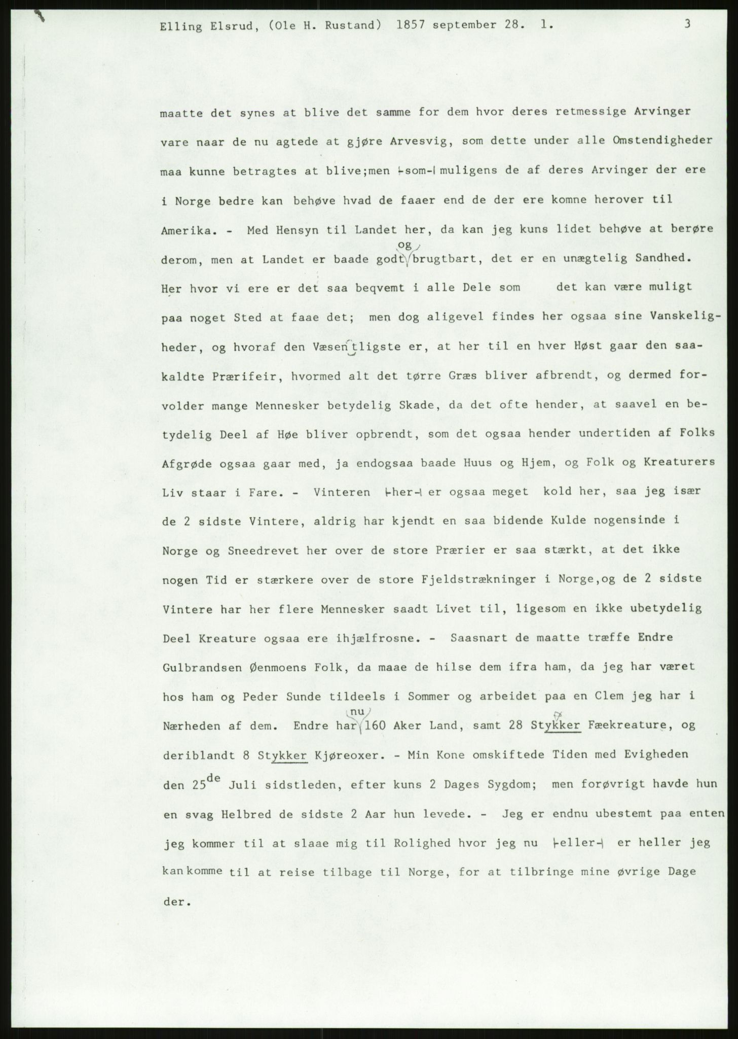 Samlinger til kildeutgivelse, Amerikabrevene, AV/RA-EA-4057/F/L0018: Innlån fra Buskerud: Elsrud, 1838-1914, p. 1161