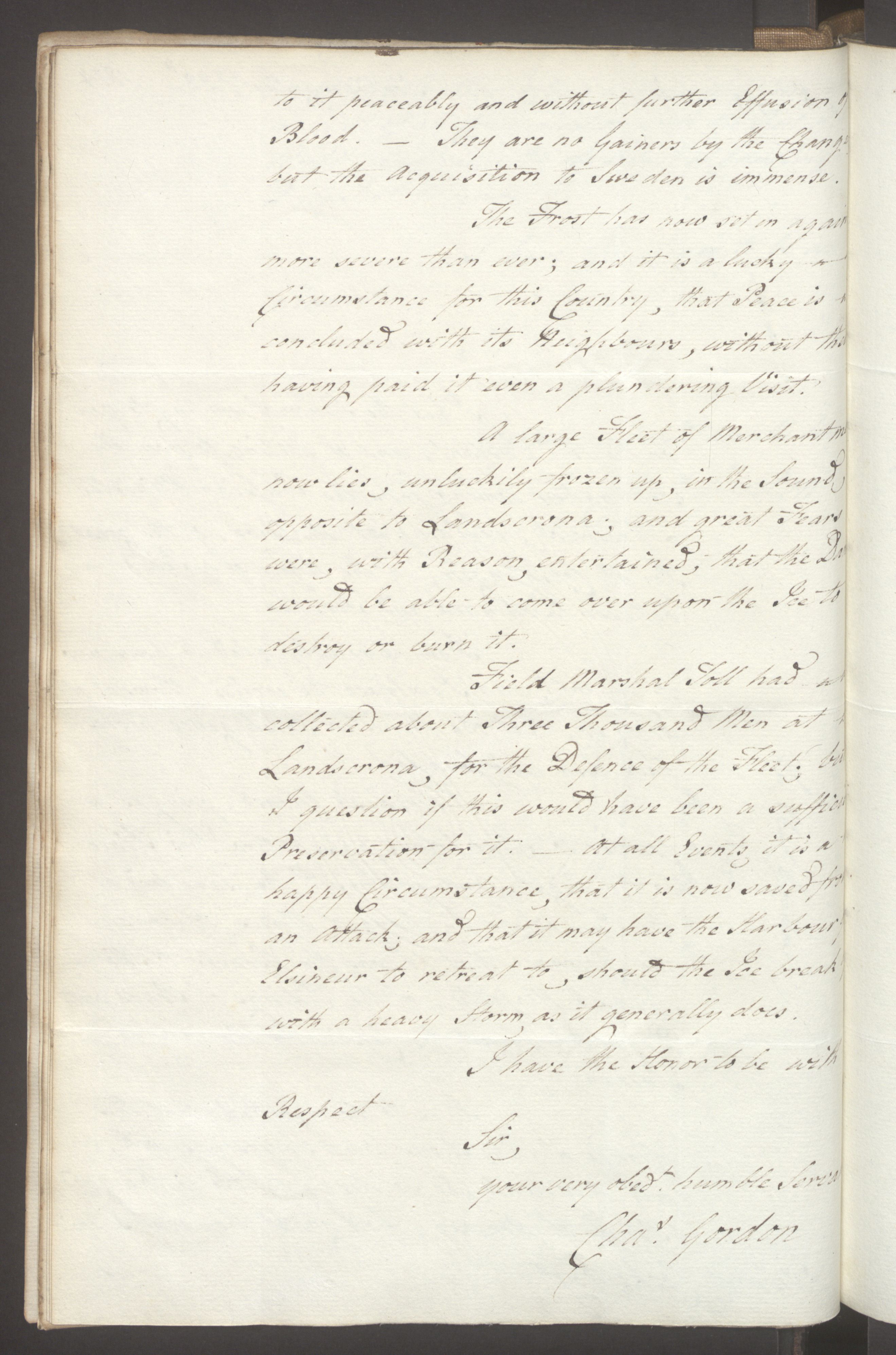 Foreign Office*, UKA/-/FO 38/16: Sir C. Gordon. Reports from Malmö, Jonkoping, and Helsingborg, 1814, p. 12