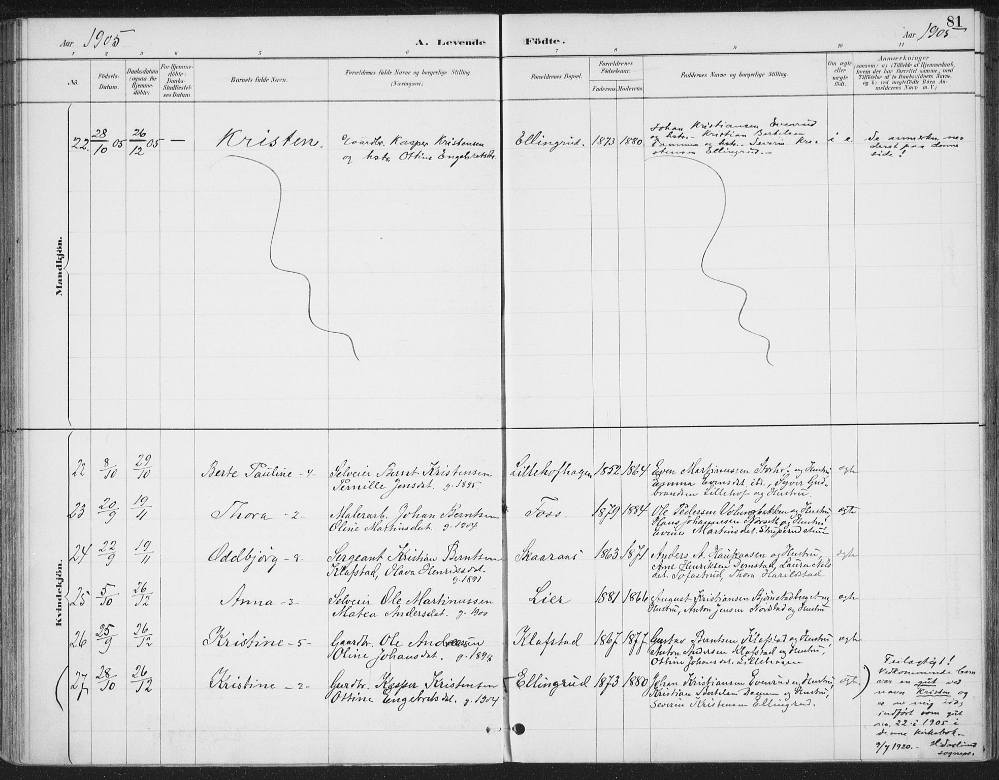 Romedal prestekontor, AV/SAH-PREST-004/K/L0008: Parish register (official) no. 8, 1887-1905, p. 81