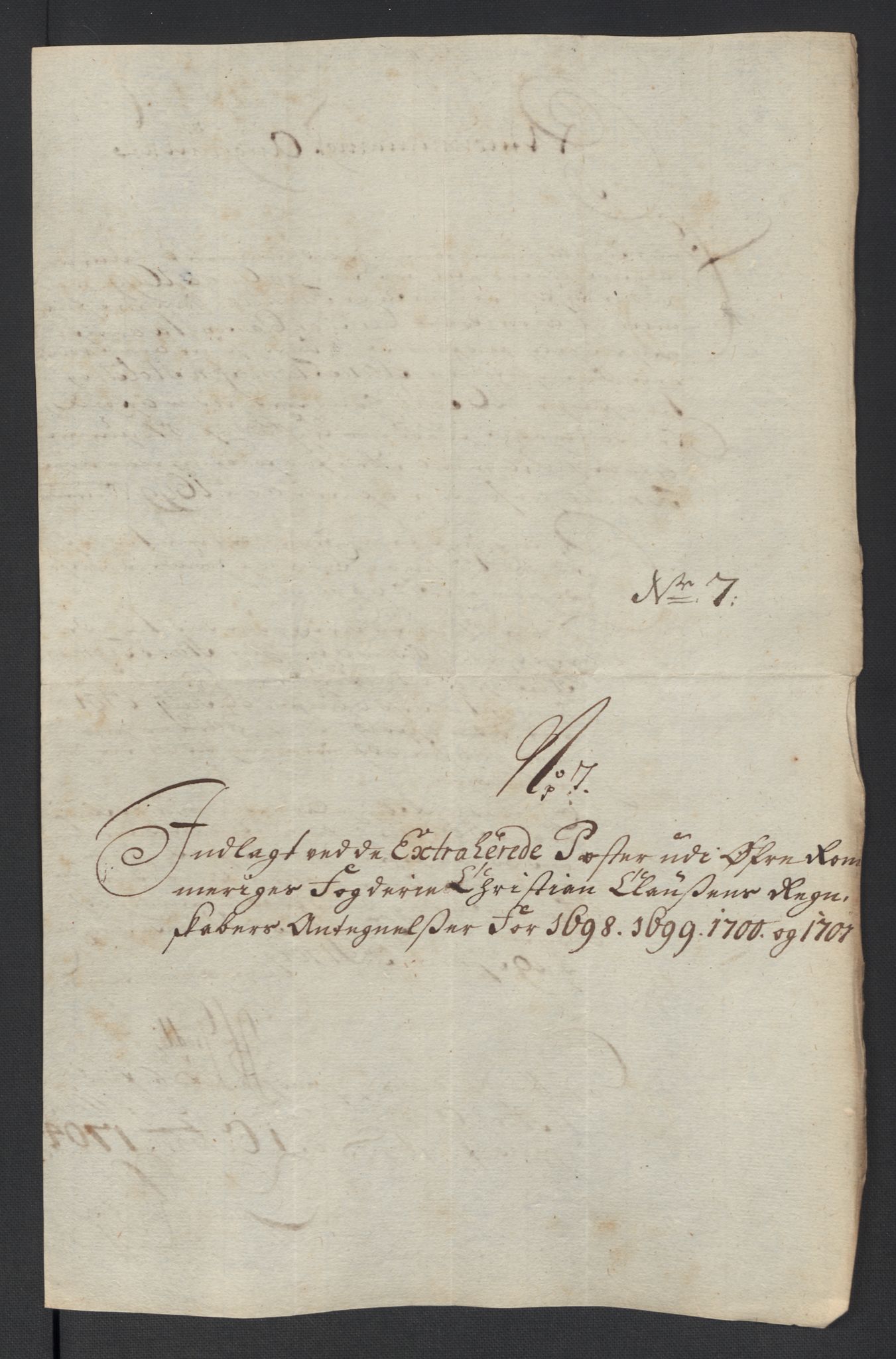 Rentekammeret inntil 1814, Reviderte regnskaper, Fogderegnskap, AV/RA-EA-4092/R12/L0715: Fogderegnskap Øvre Romerike, 1698-1701, p. 171