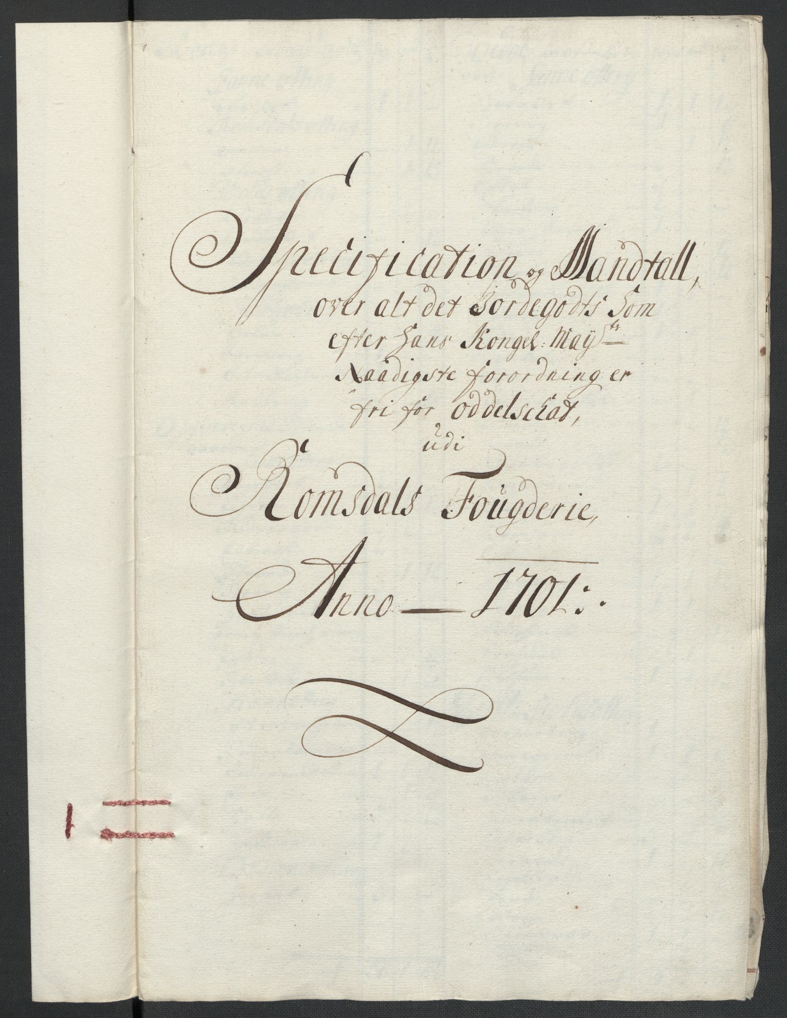 Rentekammeret inntil 1814, Reviderte regnskaper, Fogderegnskap, RA/EA-4092/R55/L3655: Fogderegnskap Romsdal, 1701-1702, p. 156