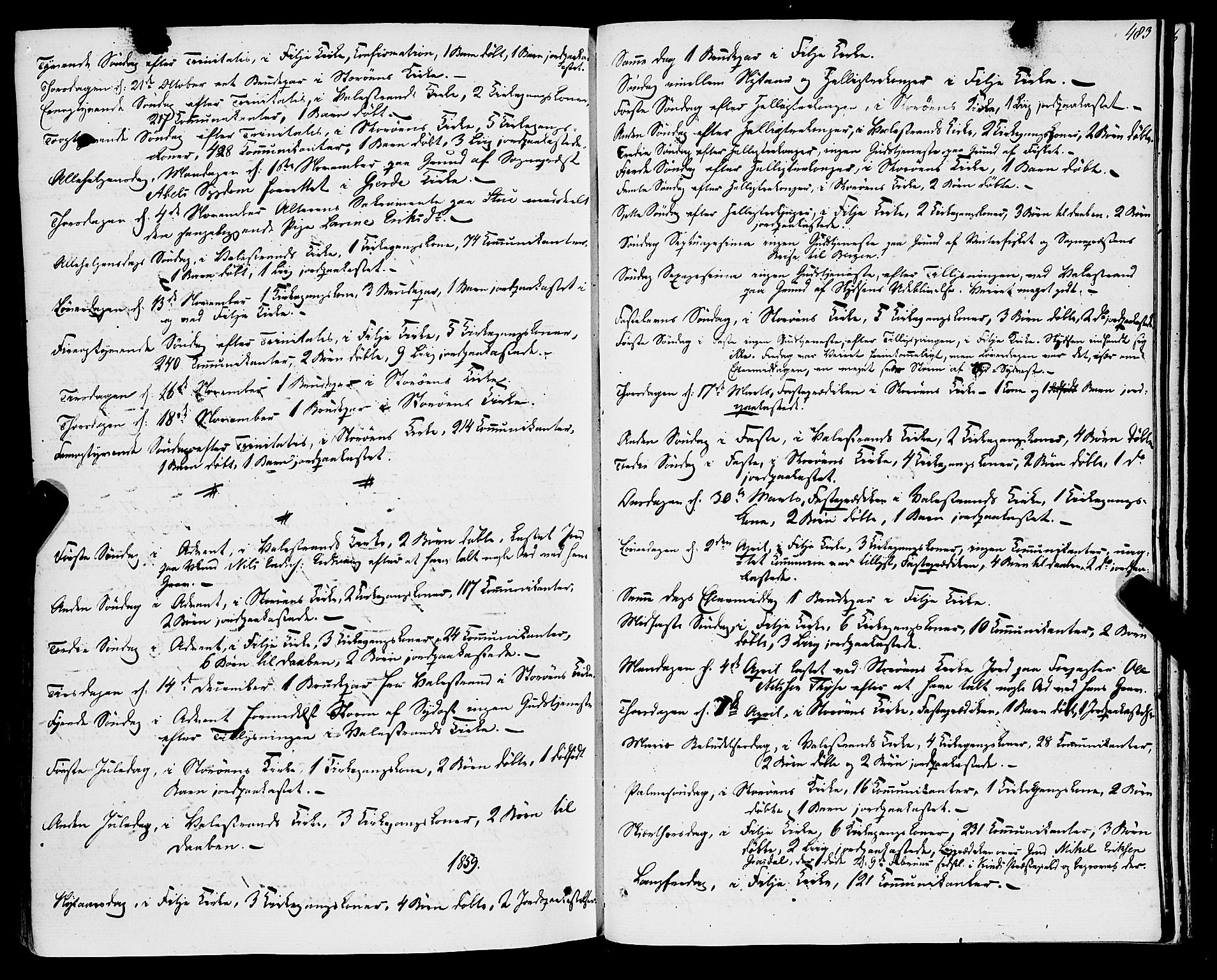 Stord sokneprestembete, SAB/A-78201/H/Haa: Parish register (official) no. A 7, 1841-1861, p. 483