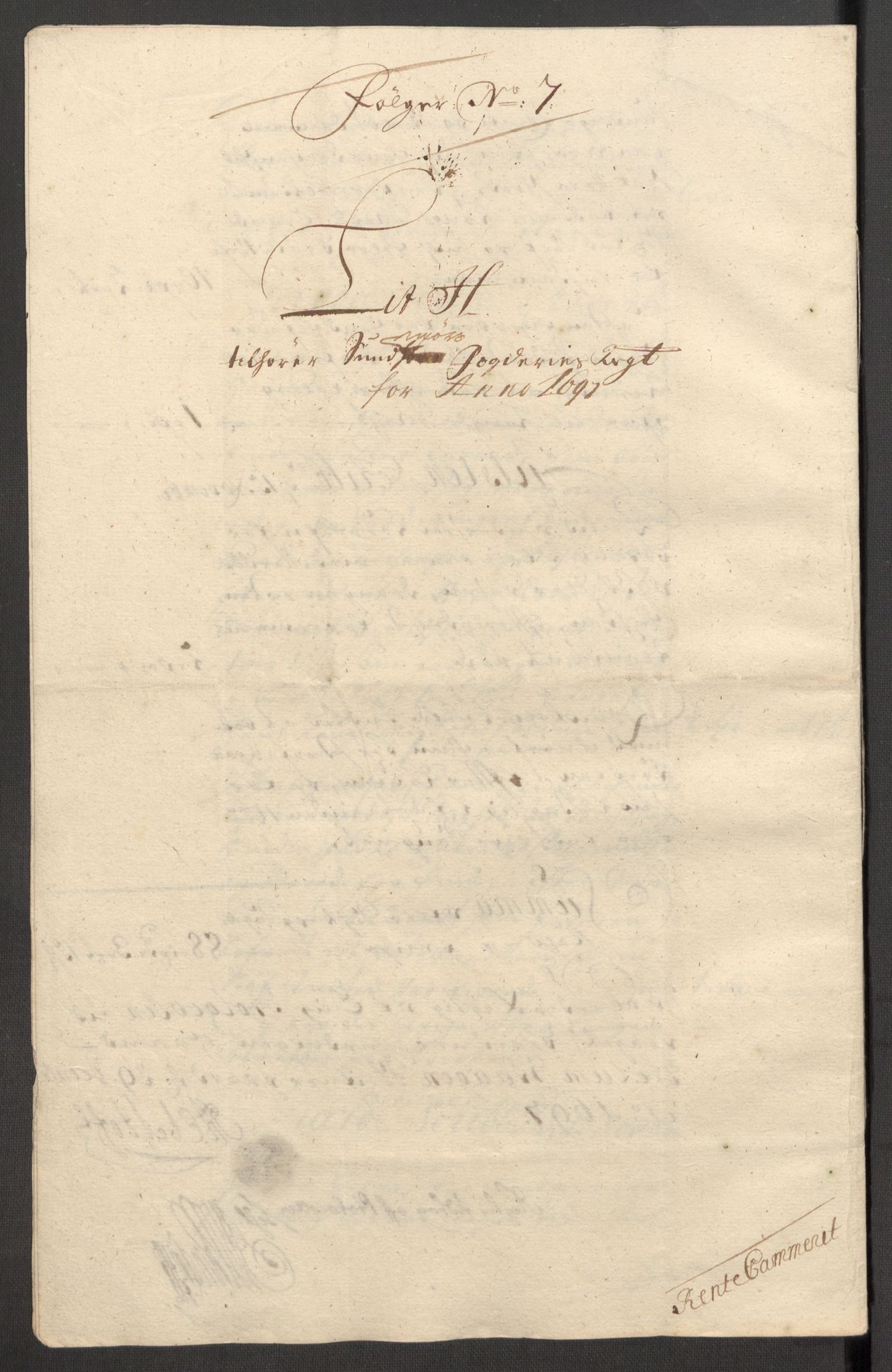 Rentekammeret inntil 1814, Reviderte regnskaper, Fogderegnskap, AV/RA-EA-4092/R54/L3556: Fogderegnskap Sunnmøre, 1696-1698, p. 269