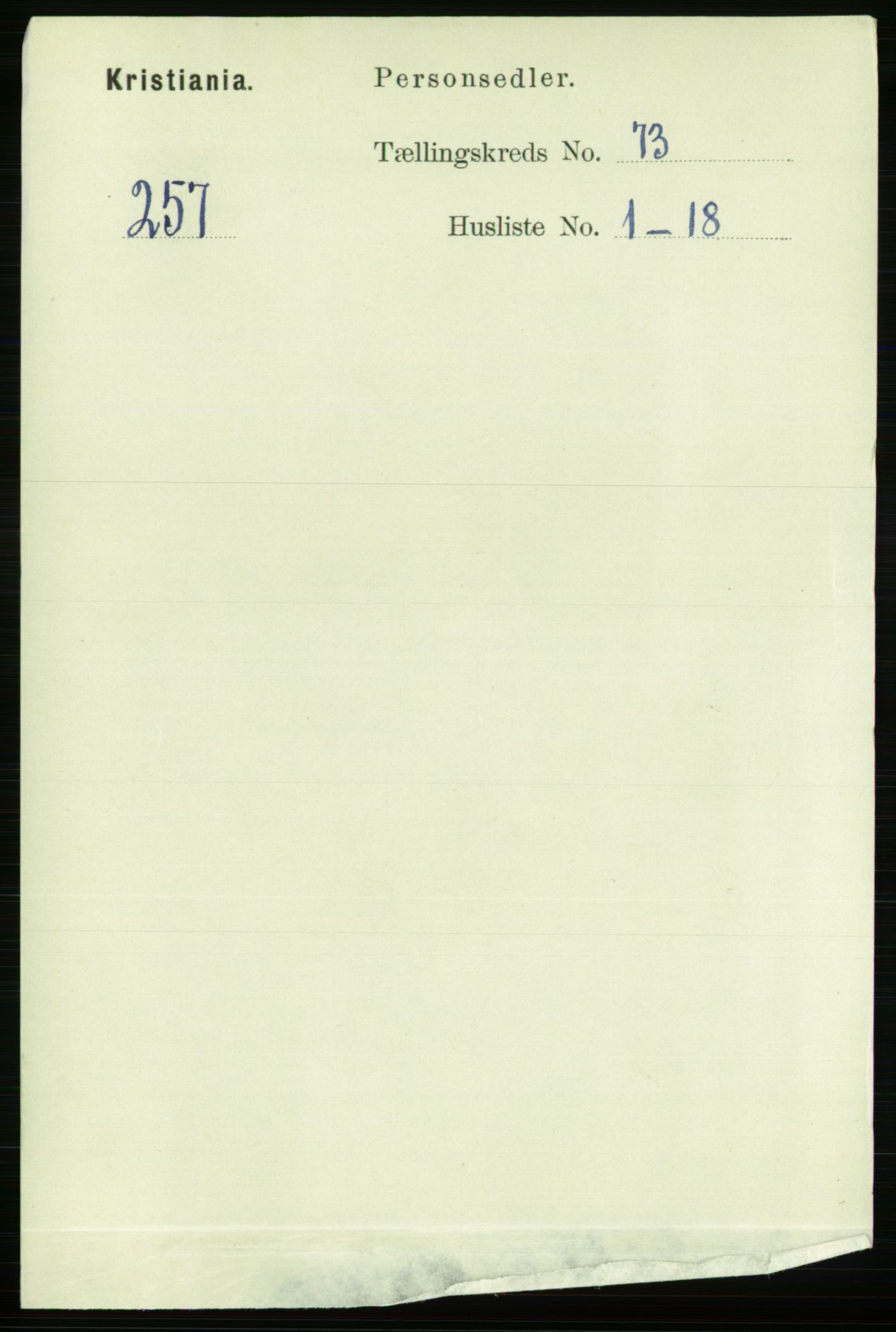 RA, 1891 census for 0301 Kristiania, 1891, p. 39422