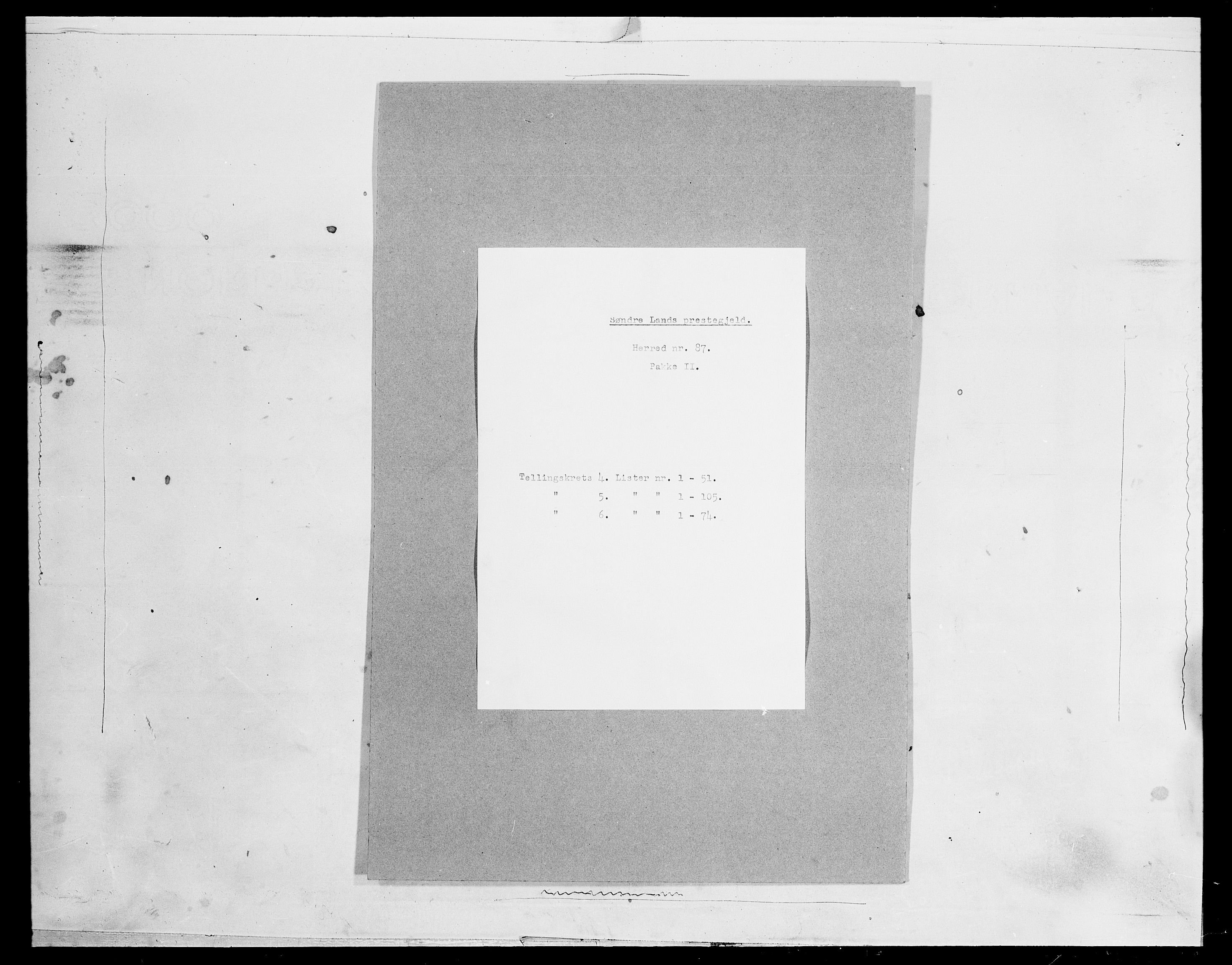 SAH, 1875 census for 0536P Søndre Land, 1875, p. 543