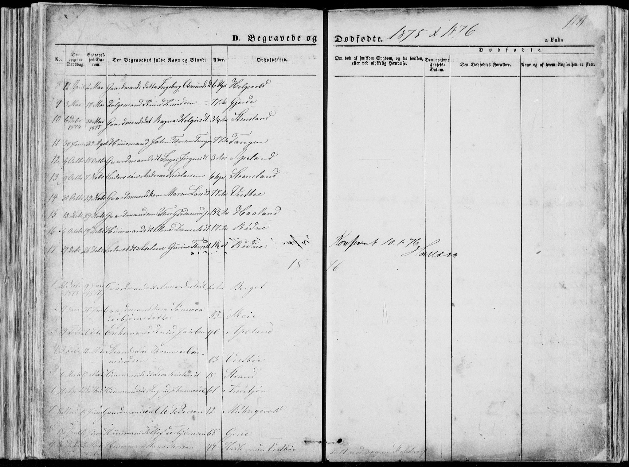 Vikedal sokneprestkontor, SAST/A-101840/01/V: Parish register (copy) no. B 10, 1864-1926, p. 110