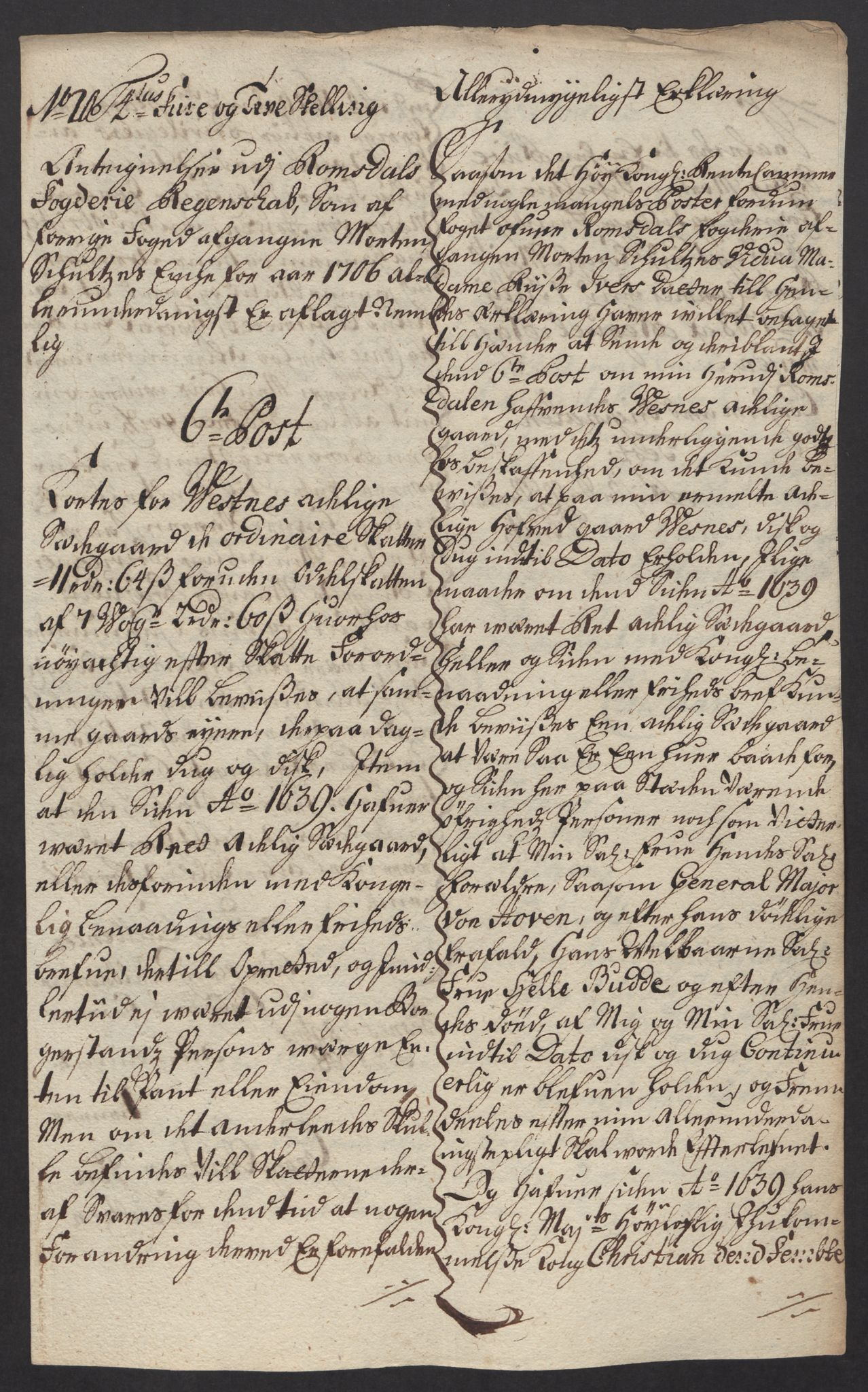 Rentekammeret inntil 1814, Reviderte regnskaper, Fogderegnskap, AV/RA-EA-4092/R55/L3663: Fogderegnskap Romsdal, 1715-1716, p. 584