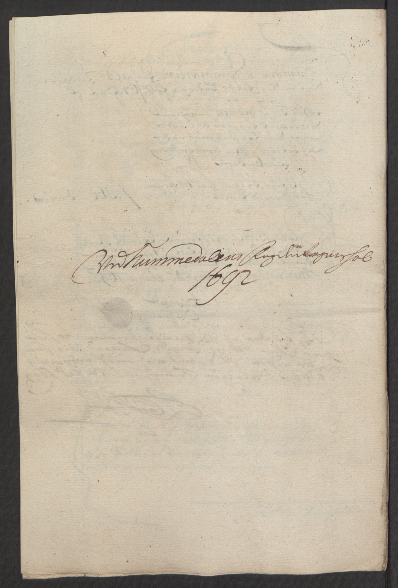 Rentekammeret inntil 1814, Reviderte regnskaper, Fogderegnskap, AV/RA-EA-4092/R64/L4424: Fogderegnskap Namdal, 1692-1695, p. 119