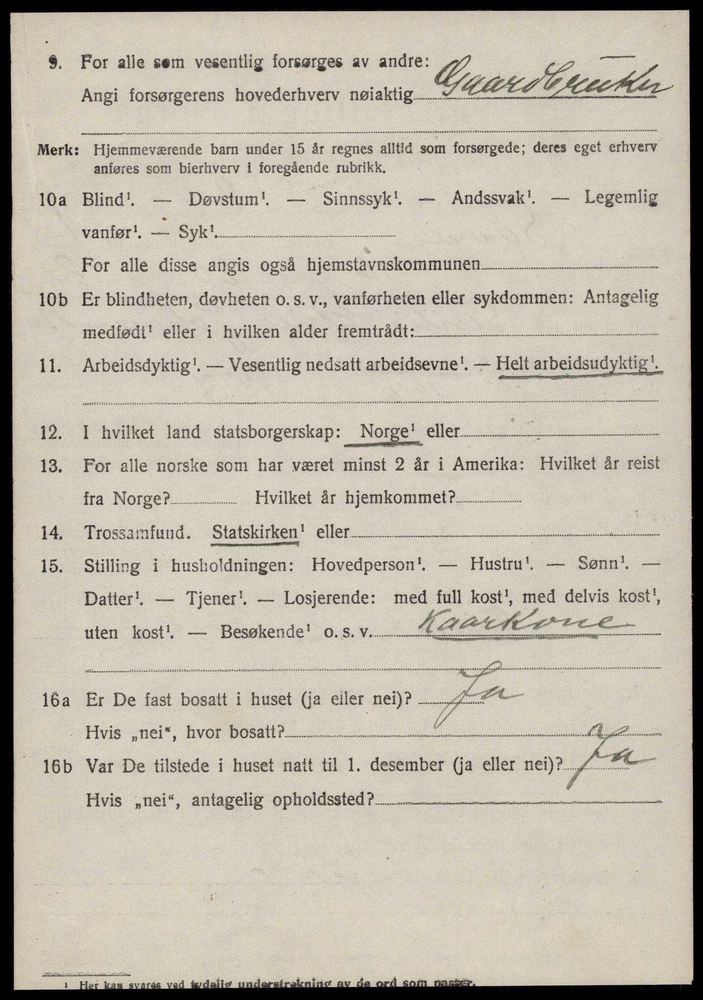 SAT, 1920 census for Syvde, 1920, p. 613