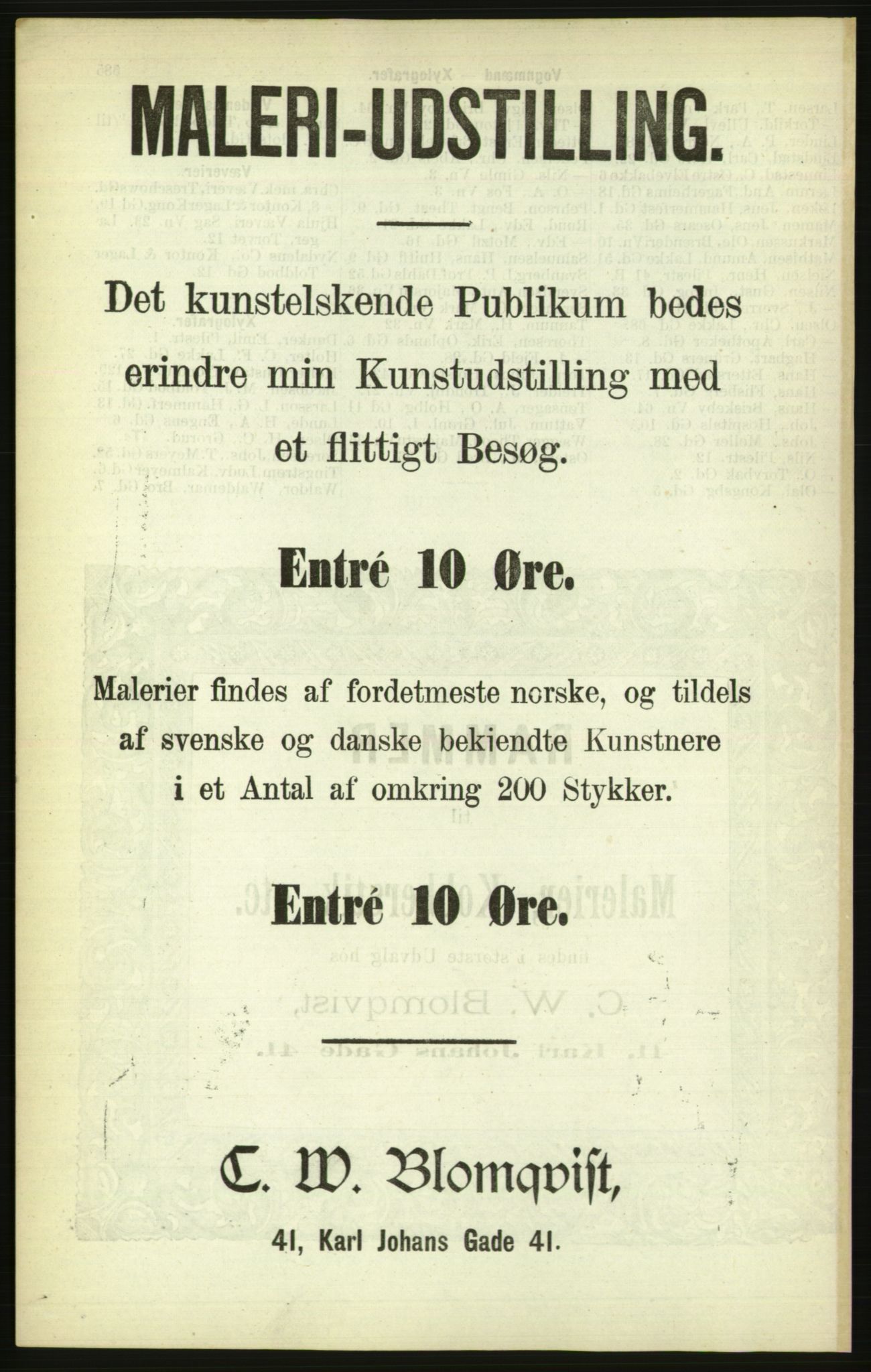 Kristiania/Oslo adressebok, PUBL/-, 1886