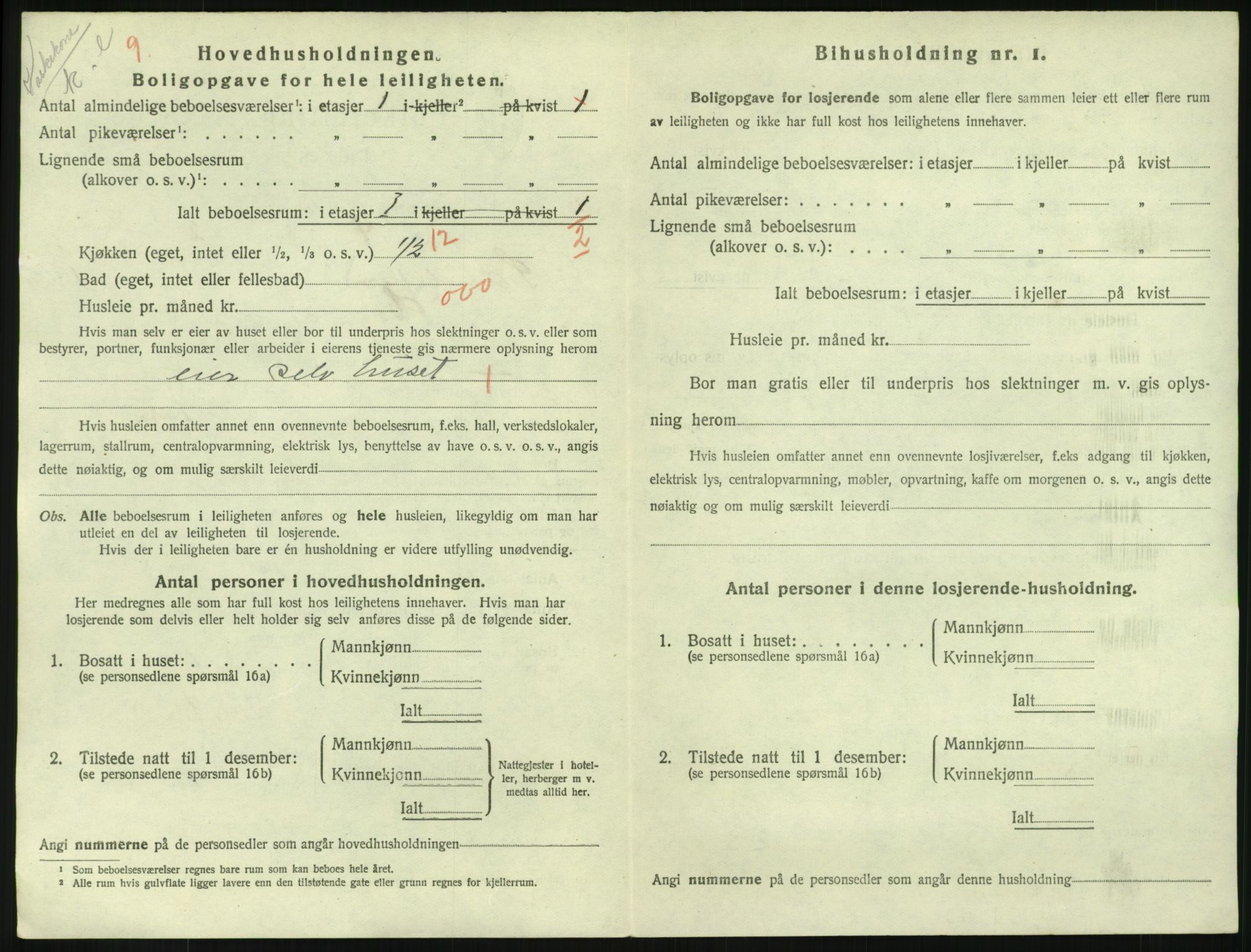 SAKO, 1920 census for Sandefjord, 1920, p. 1299