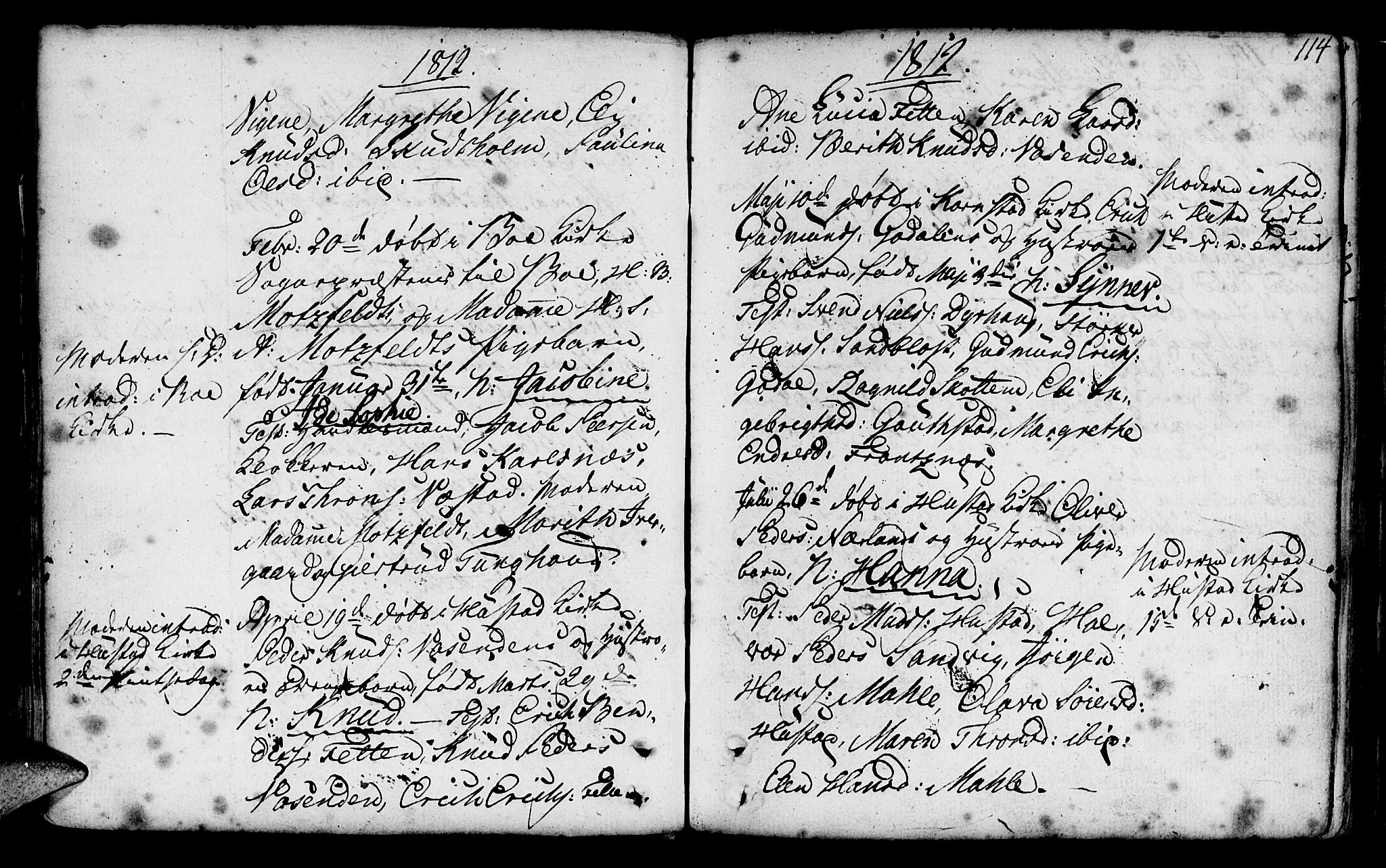 Ministerialprotokoller, klokkerbøker og fødselsregistre - Møre og Romsdal, AV/SAT-A-1454/566/L0761: Parish register (official) no. 566A02 /1, 1767-1817, p. 114
