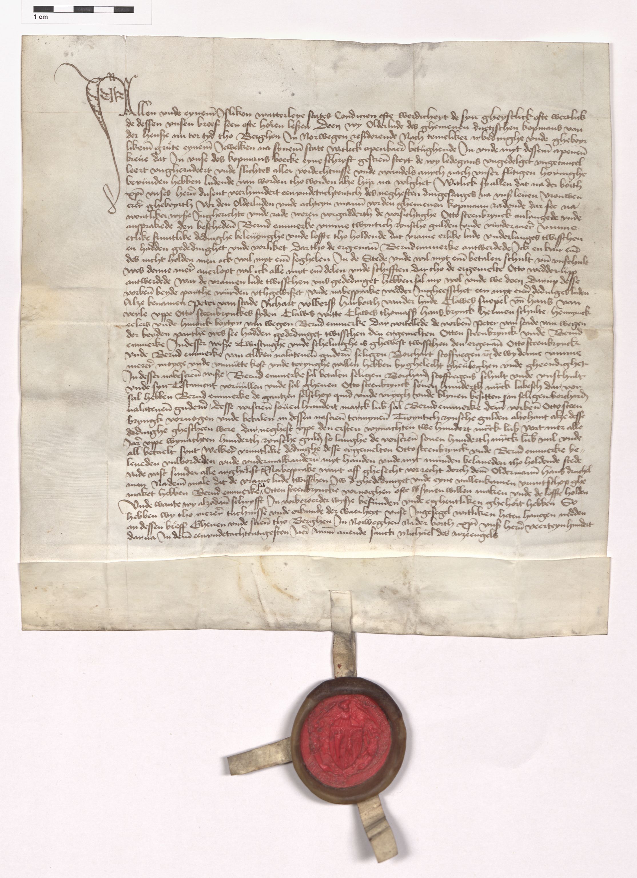 07.1 Urkunden, 3 Auswärtige Beziehungen (Externa), AHL/-/21: Norwegen (Norvagica); Kontor zu Bergen, 1247-1747, p. 819