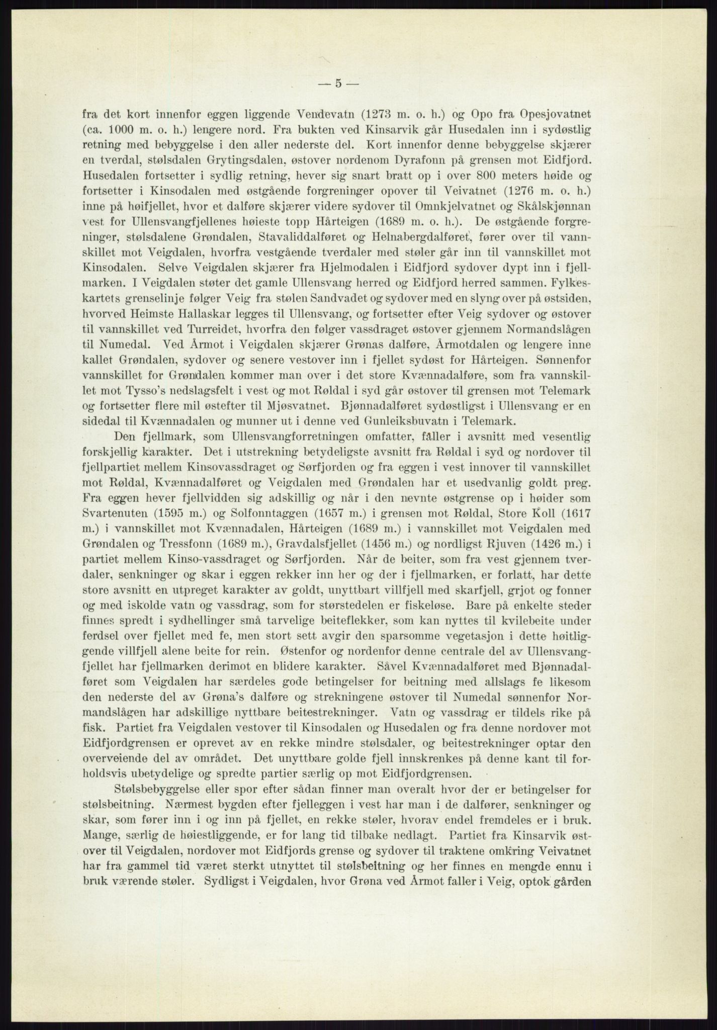 Høyfjellskommisjonen, AV/RA-S-1546/X/Xa/L0001: Nr. 1-33, 1909-1953, p. 611