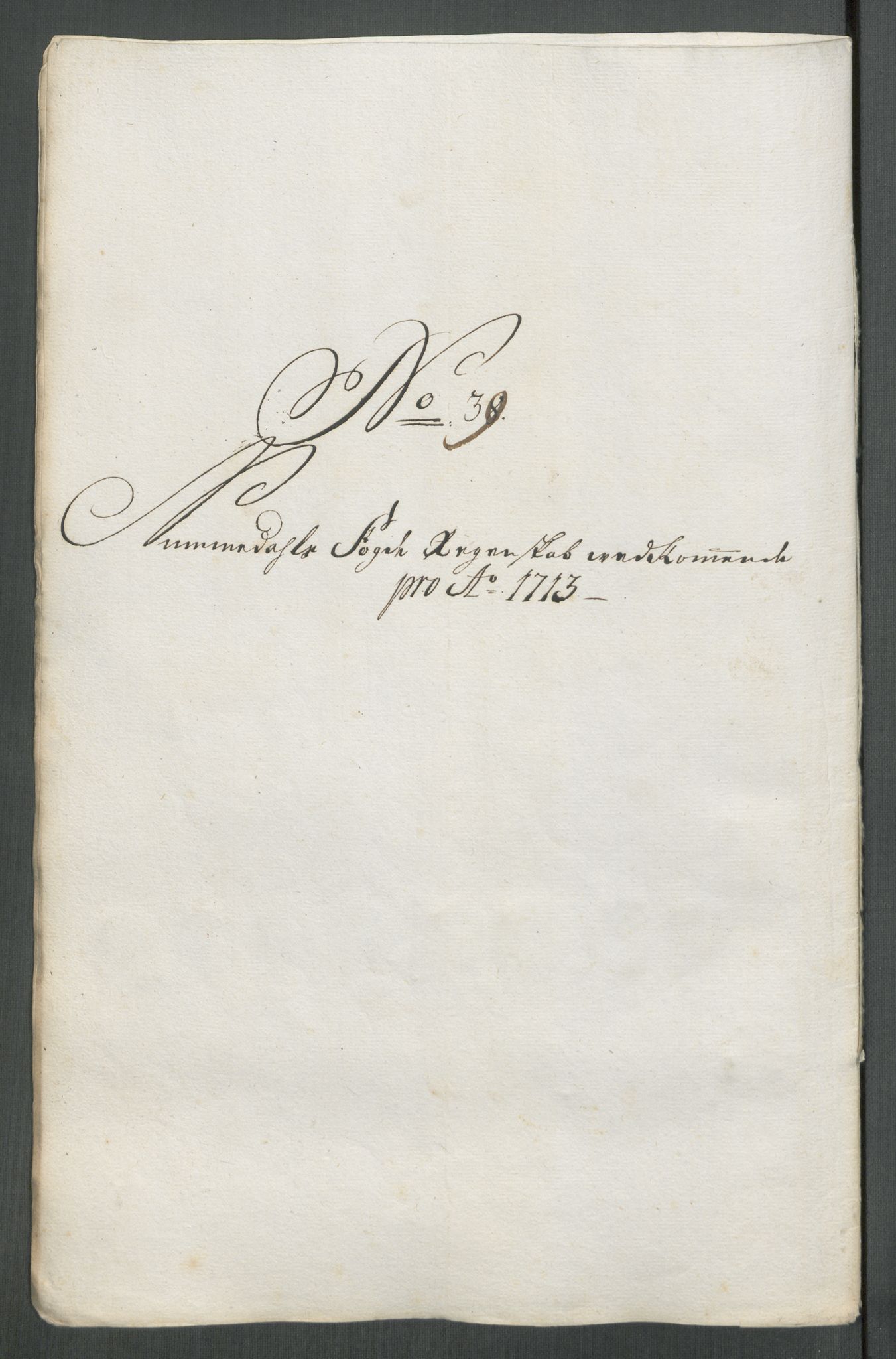 Rentekammeret inntil 1814, Reviderte regnskaper, Fogderegnskap, AV/RA-EA-4092/R64/L4434: Fogderegnskap Namdal, 1713, p. 246