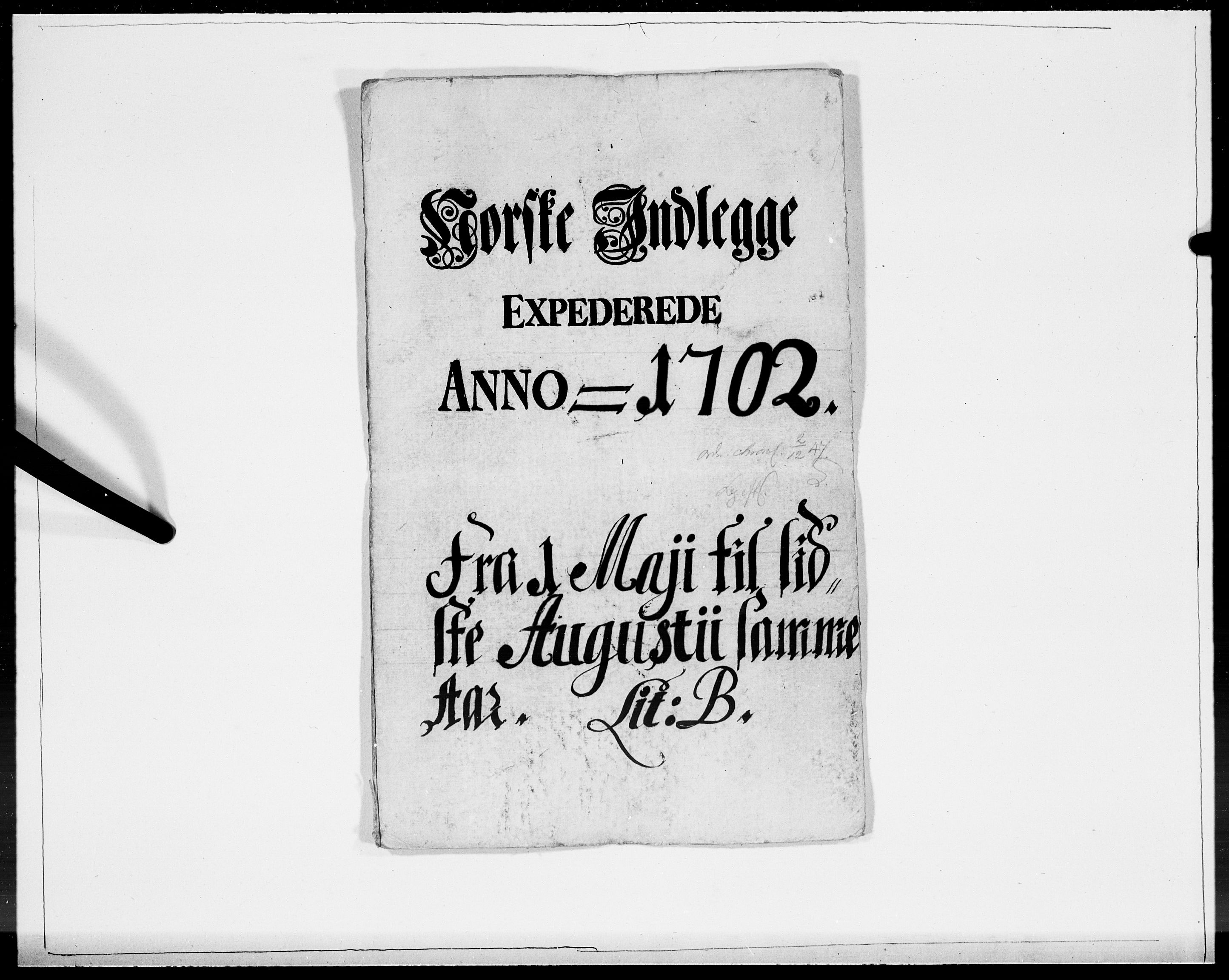 Danske Kanselli 1572-1799, AV/RA-EA-3023/F/Fc/Fcc/Fcca/L0053: Norske innlegg 1572-1799, 1702, p. 78