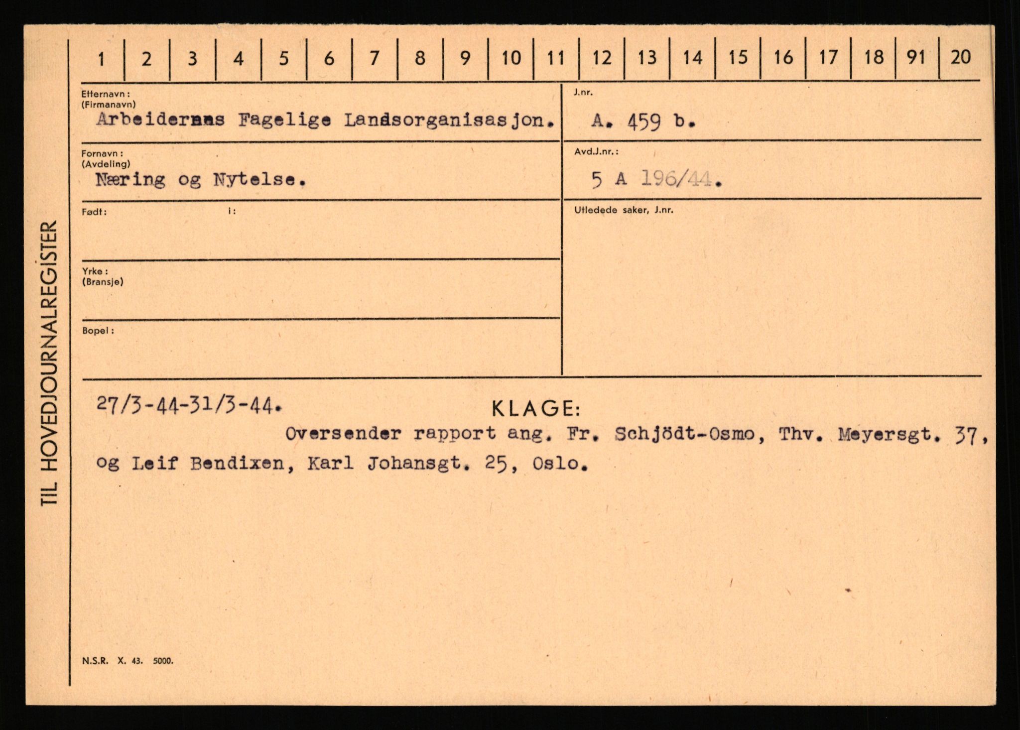 Statspolitiet - Hovedkontoret / Osloavdelingen, AV/RA-S-1329/C/Ca/L0001: Aabakken - Armann, 1943-1945, p. 4766