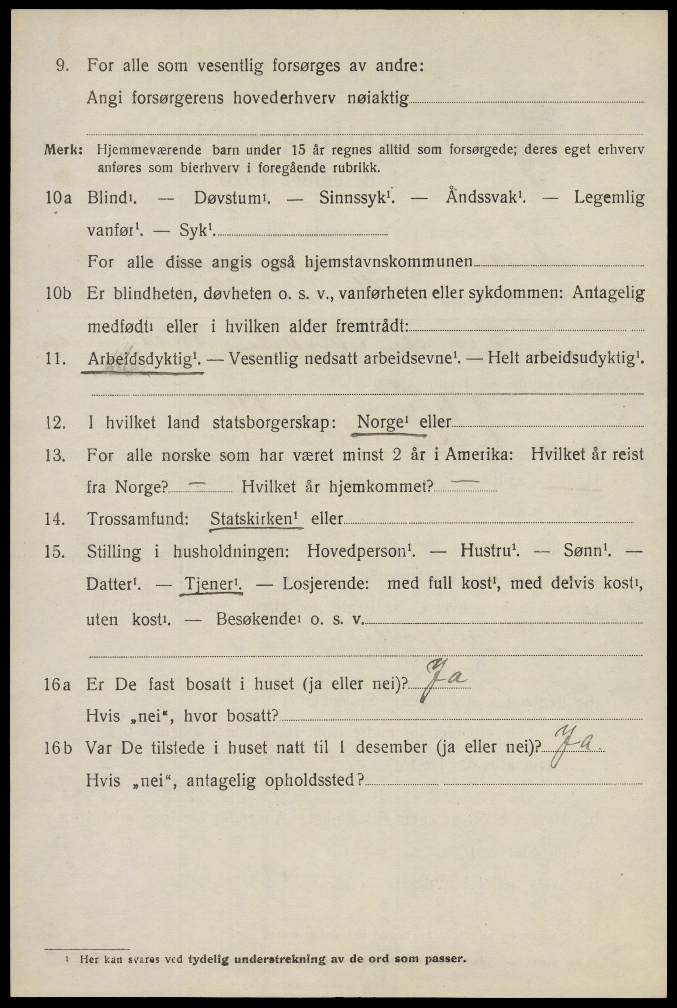 SAO, 1920 census for Nittedal, 1920, p. 2831