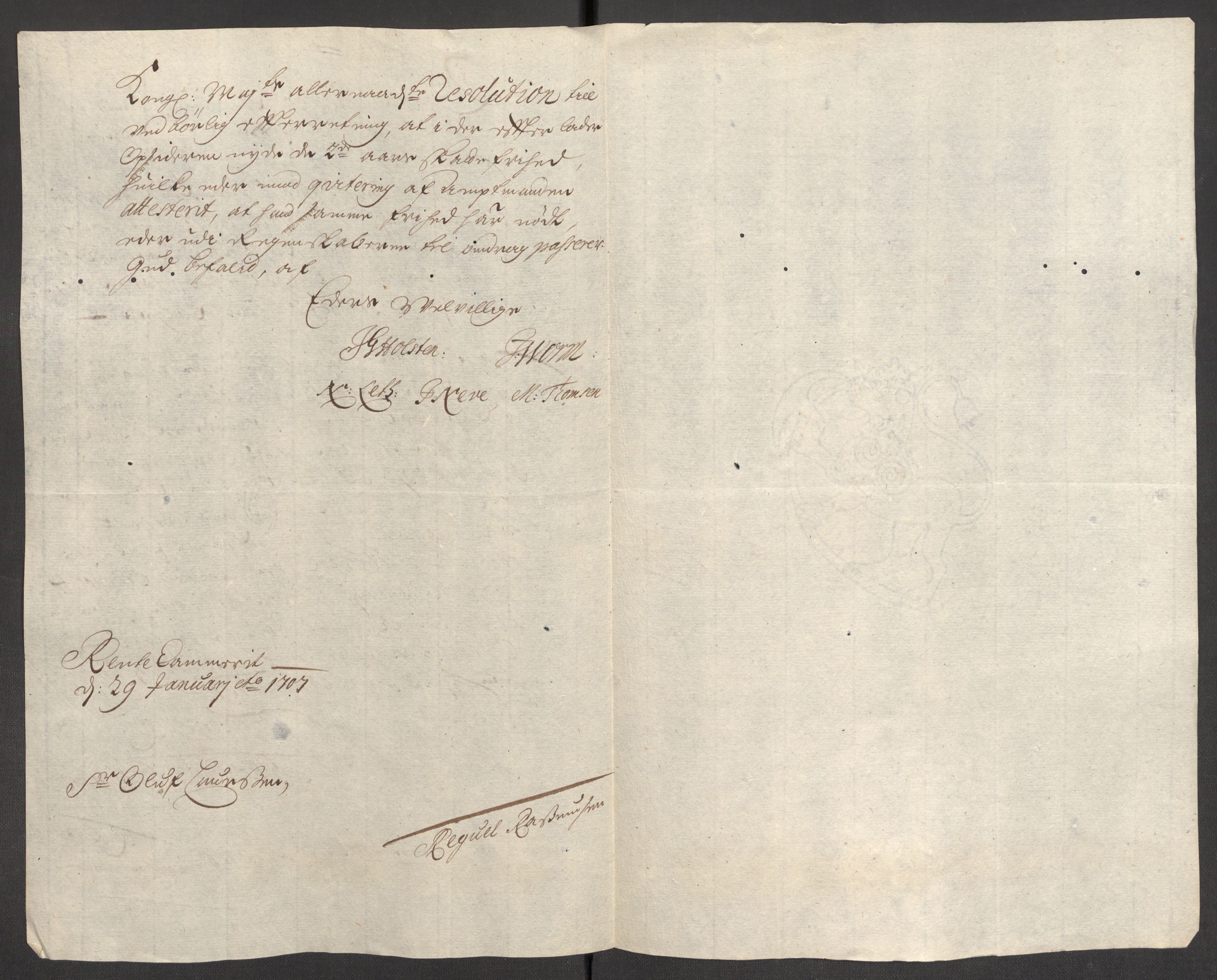 Rentekammeret inntil 1814, Reviderte regnskaper, Fogderegnskap, AV/RA-EA-4092/R48/L2984: Fogderegnskap Sunnhordland og Hardanger, 1706-1707, p. 465