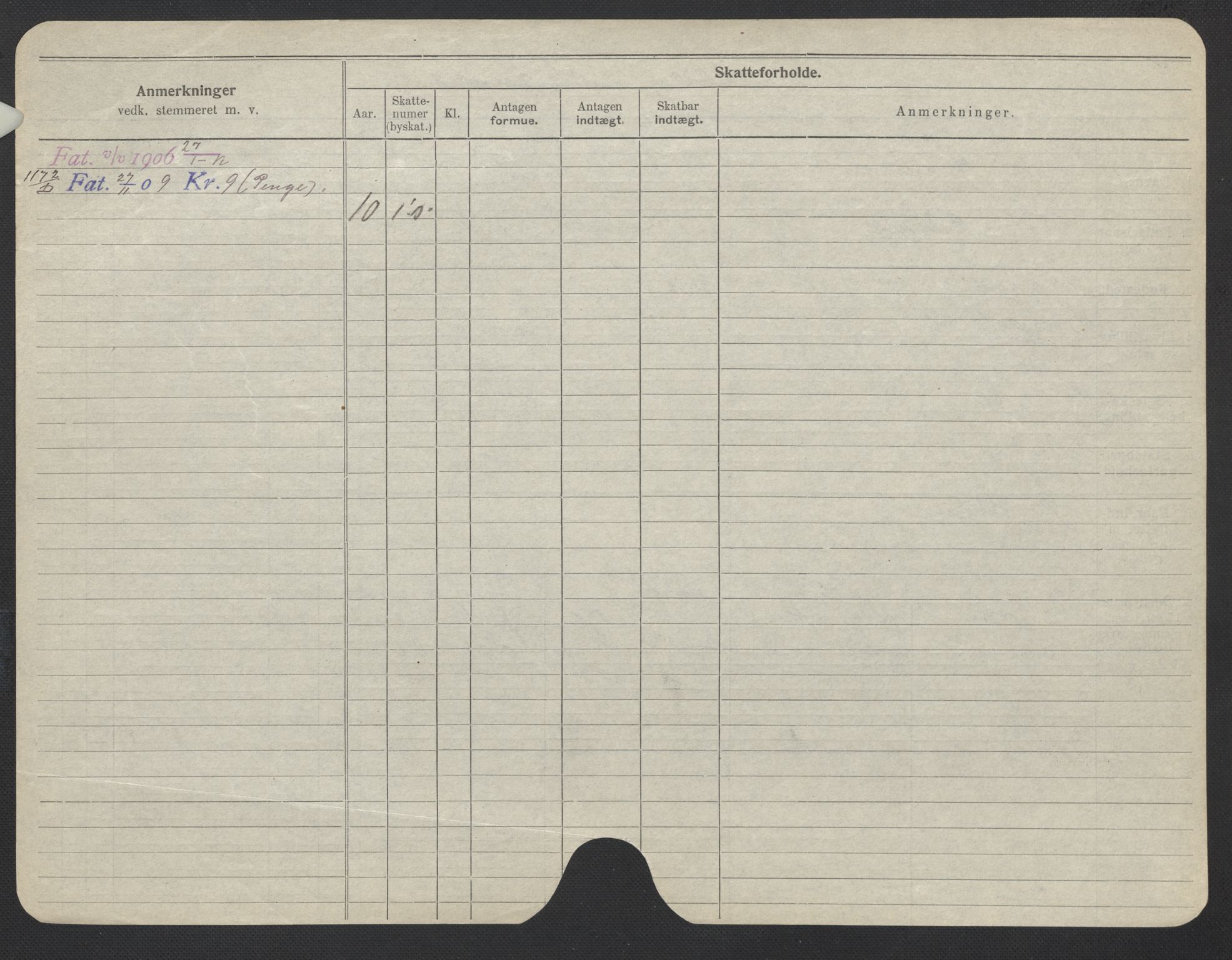 Oslo folkeregister, Registerkort, AV/SAO-A-11715/F/Fa/Fac/L0019: Kvinner, 1906-1914, p. 773b