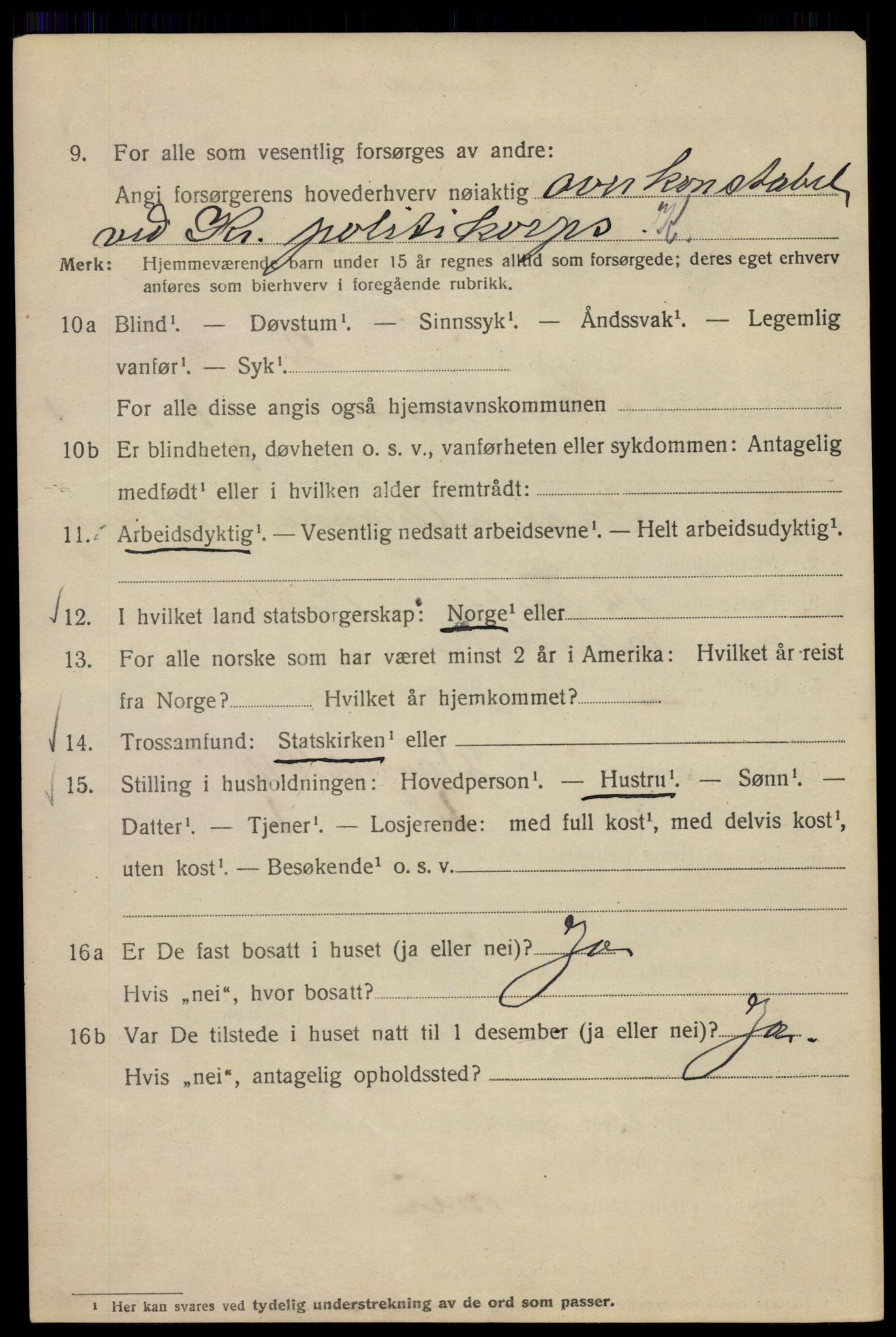 SAO, 1920 census for Kristiania, 1920, p. 486522