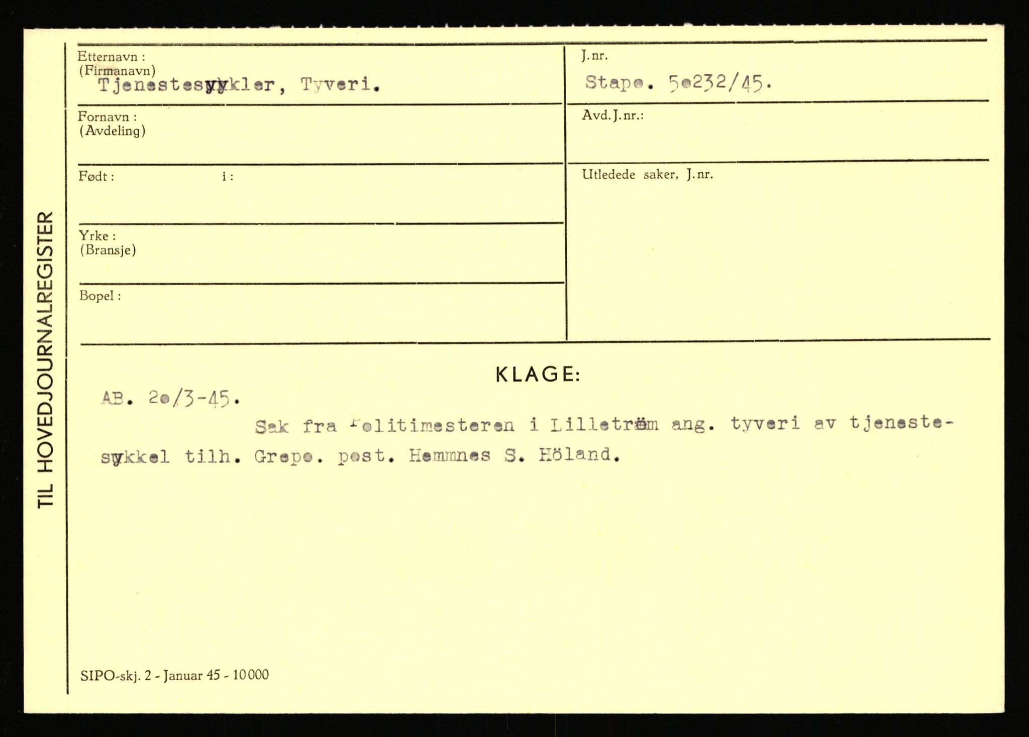 Statspolitiet - Hovedkontoret / Osloavdelingen, AV/RA-S-1329/C/Ca/L0015: Svea - Tøsse, 1943-1945, p. 3246