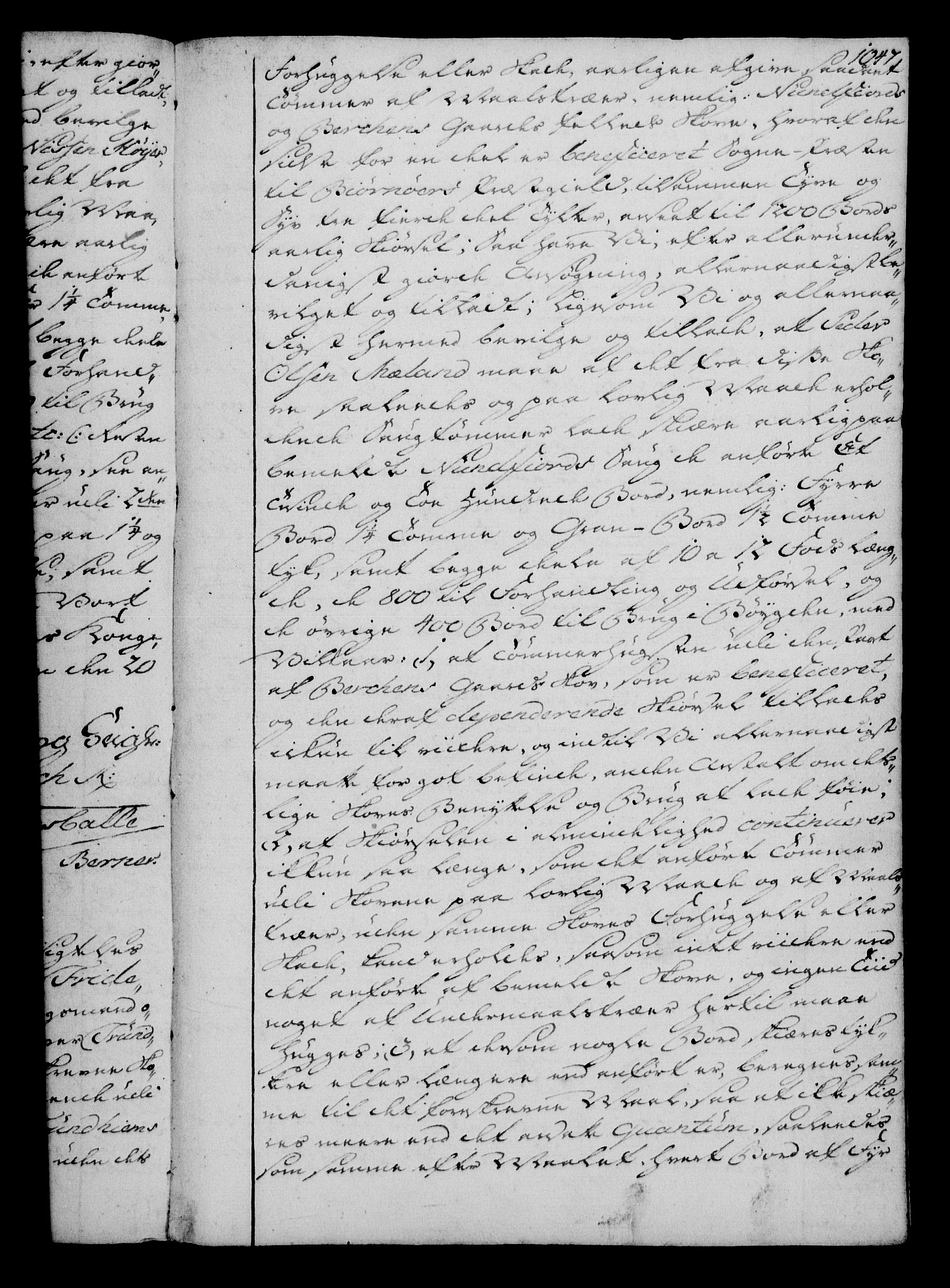 Rentekammeret, Kammerkanselliet, AV/RA-EA-3111/G/Gg/Gga/L0006: Norsk ekspedisjonsprotokoll med register (merket RK 53.6), 1749-1759, p. 1047