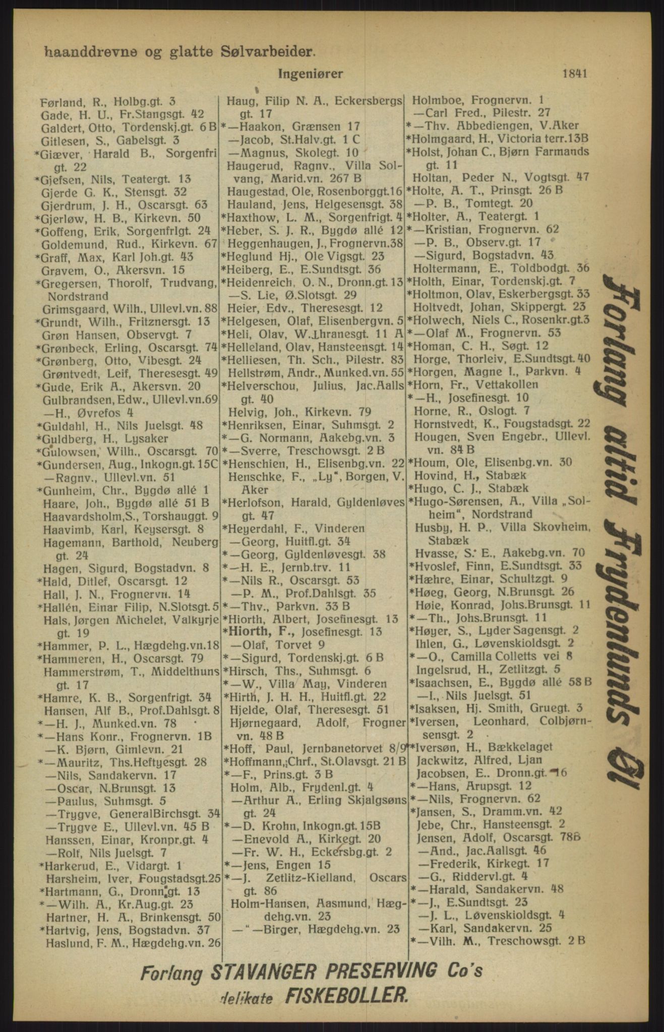 Kristiania/Oslo adressebok, PUBL/-, 1915, p. 1841