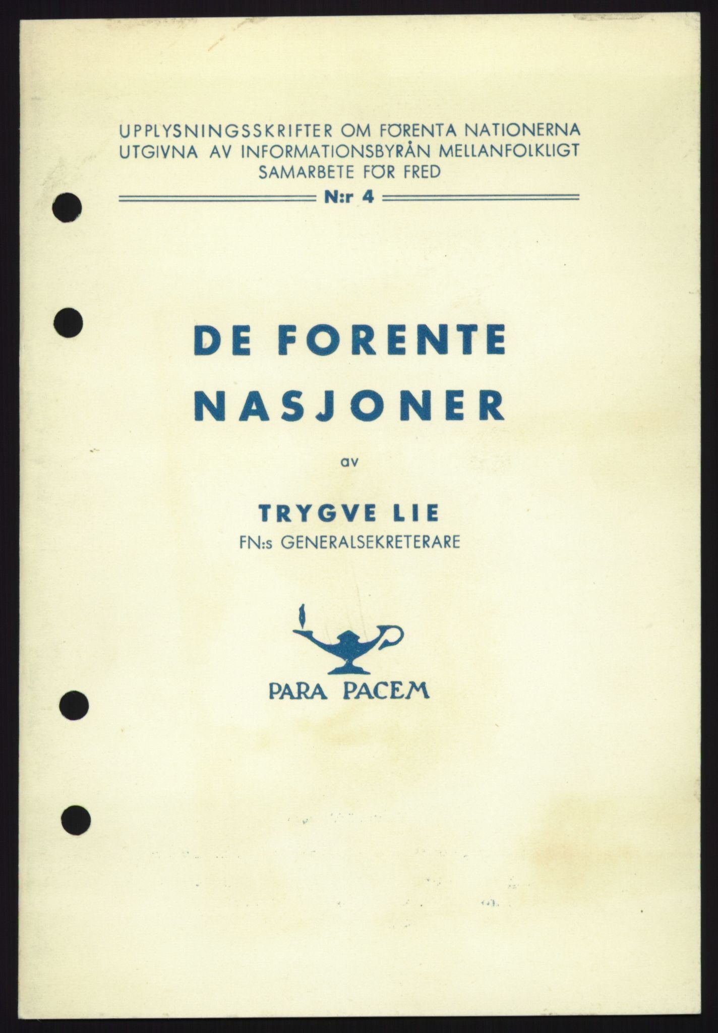 Lie, Trygve, AV/RA-PA-1407/D/L0026: Generalsekretærens papirer., 1949, p. 3