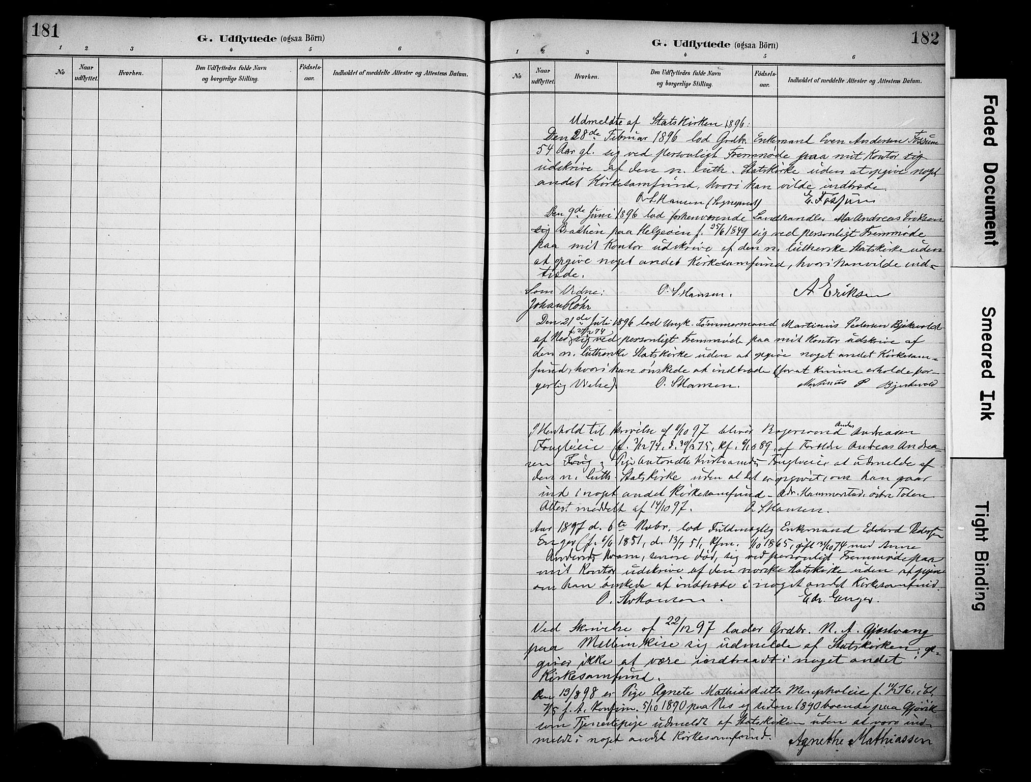 Nes prestekontor, Hedmark, SAH/PREST-020/K/Ka/L0011: Parish register (official) no. 11, 1887-1905, p. 181-182