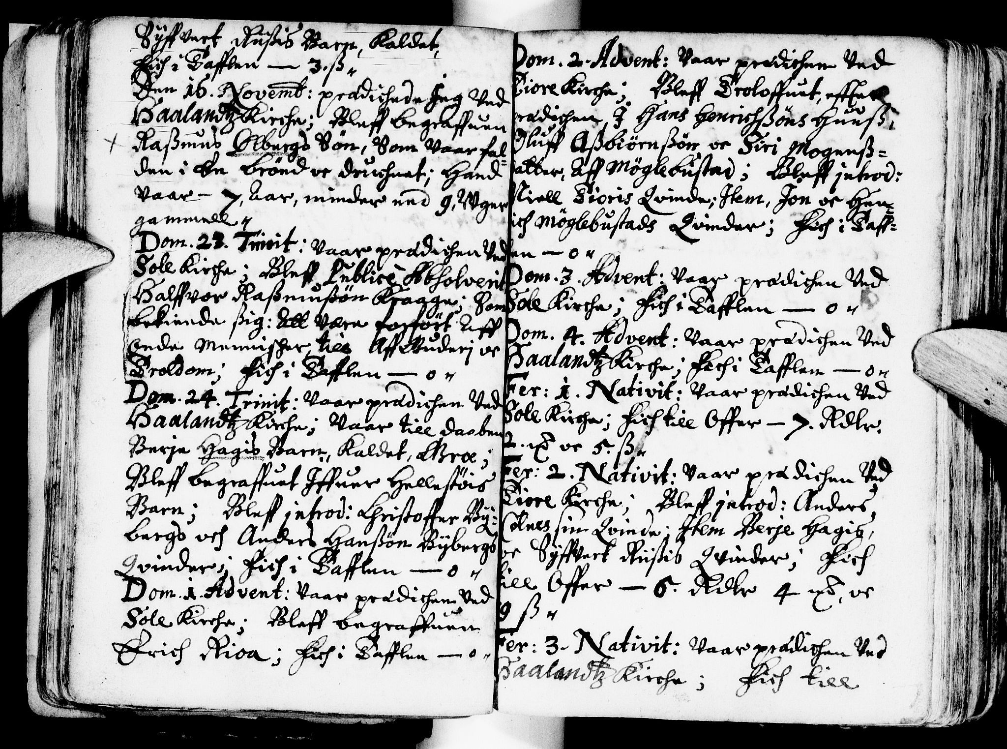 Håland sokneprestkontor, AV/SAST-A-101802/001/30BA/L0001: Parish register (official) no. A 1, 1671-1722