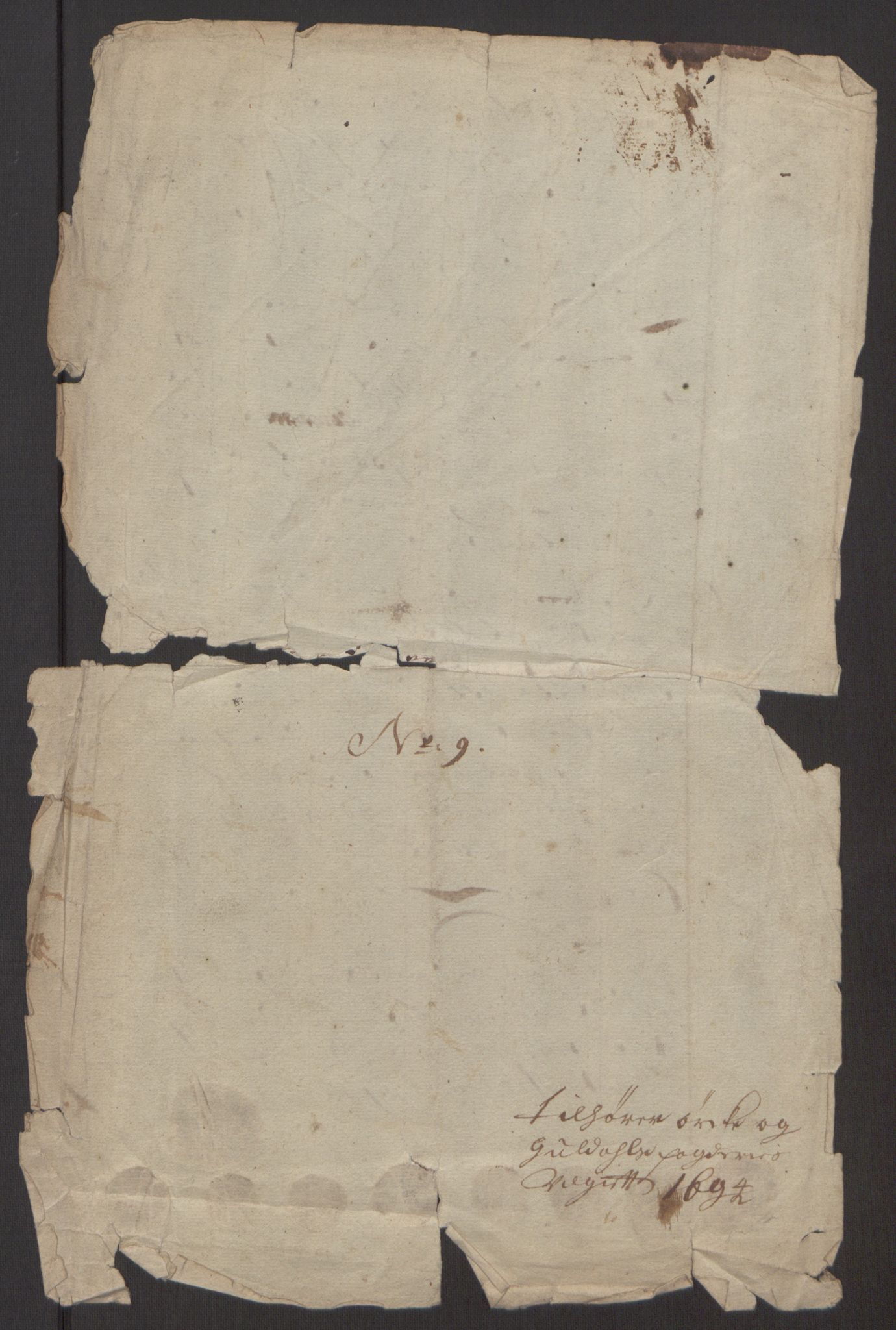 Rentekammeret inntil 1814, Reviderte regnskaper, Fogderegnskap, AV/RA-EA-4092/R60/L3944: Fogderegnskap Orkdal og Gauldal, 1694, p. 204