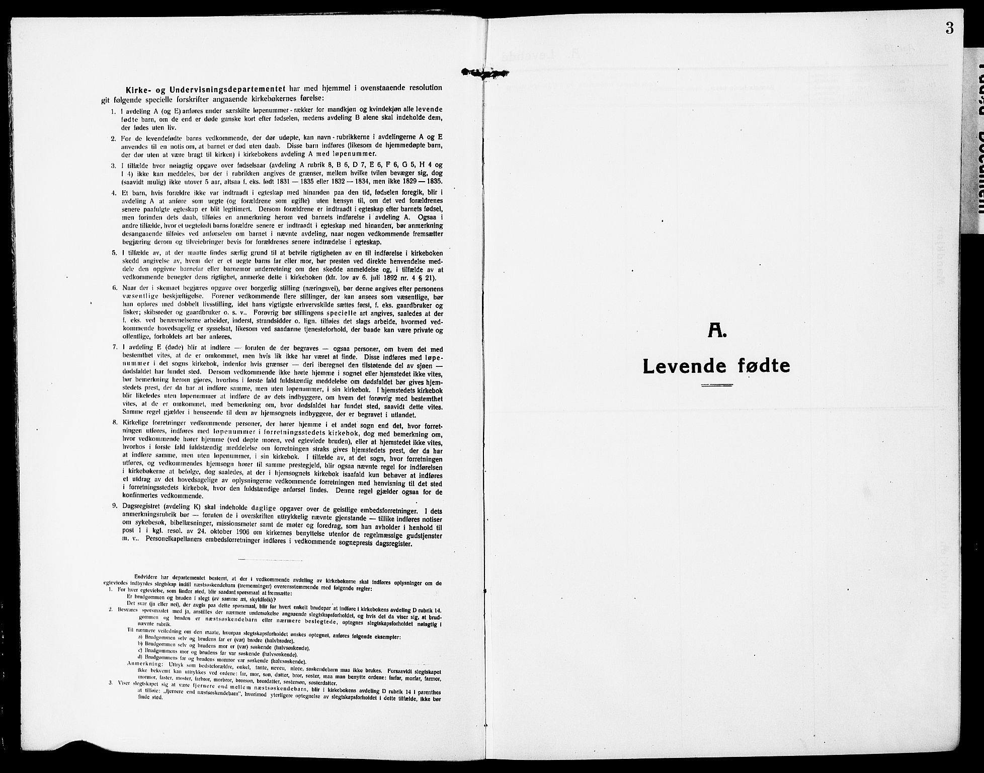 Ministerialprotokoller, klokkerbøker og fødselsregistre - Nordland, SAT/A-1459/827/L0423: Parish register (copy) no. 827C12, 1912-1930, p. 3