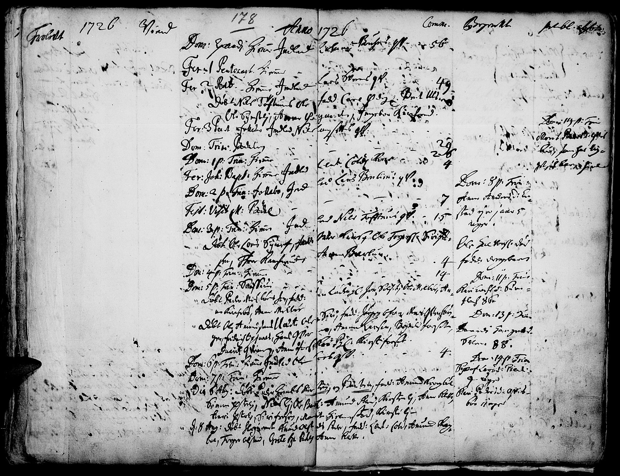 Gausdal prestekontor, AV/SAH-PREST-090/H/Ha/Haa/L0001: Parish register (official) no. 1, 1693-1728, p. 178