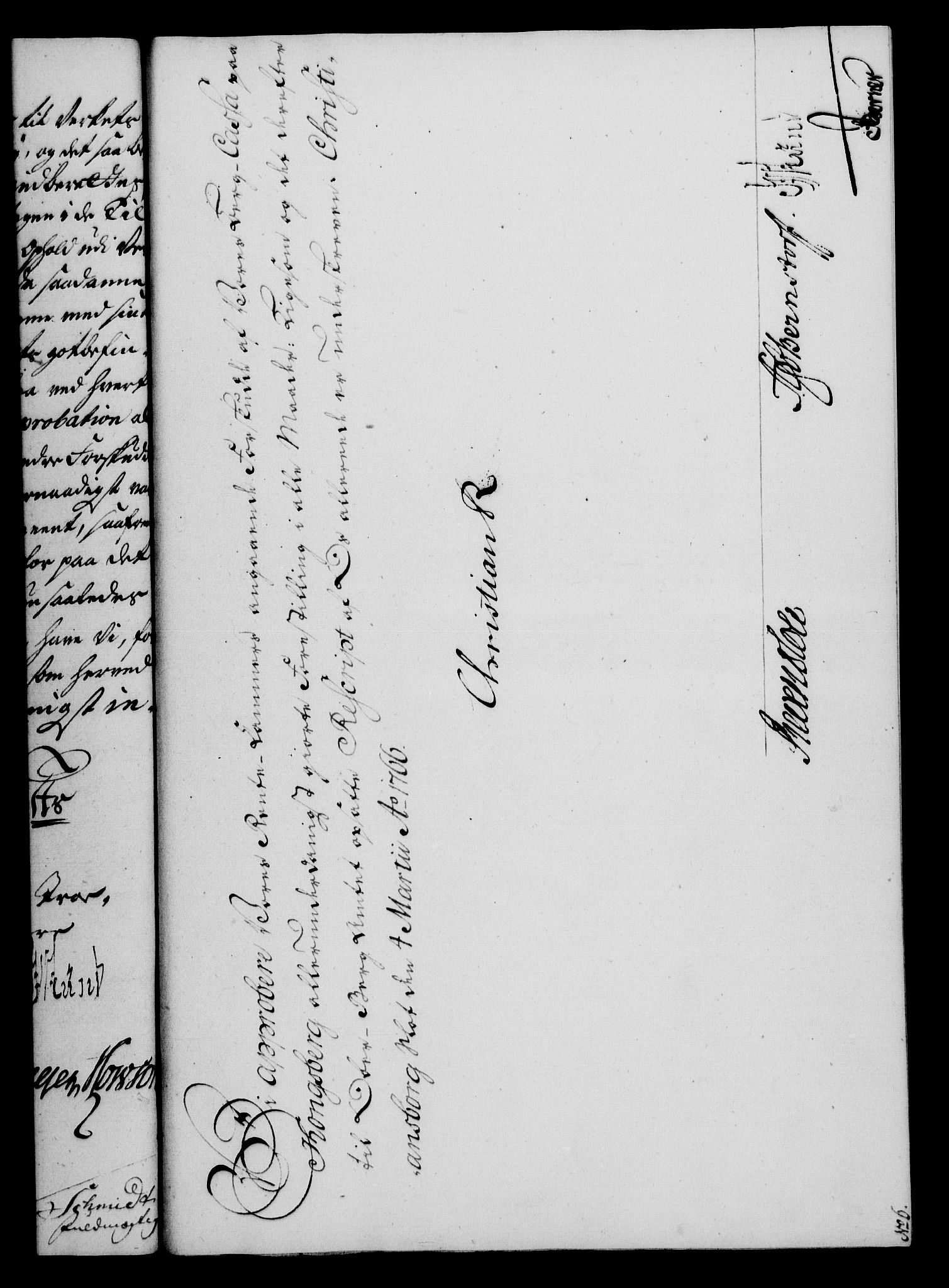 Rentekammeret, Kammerkanselliet, RA/EA-3111/G/Gf/Gfa/L0048: Norsk relasjons- og resolusjonsprotokoll (merket RK 52.48), 1766, p. 105