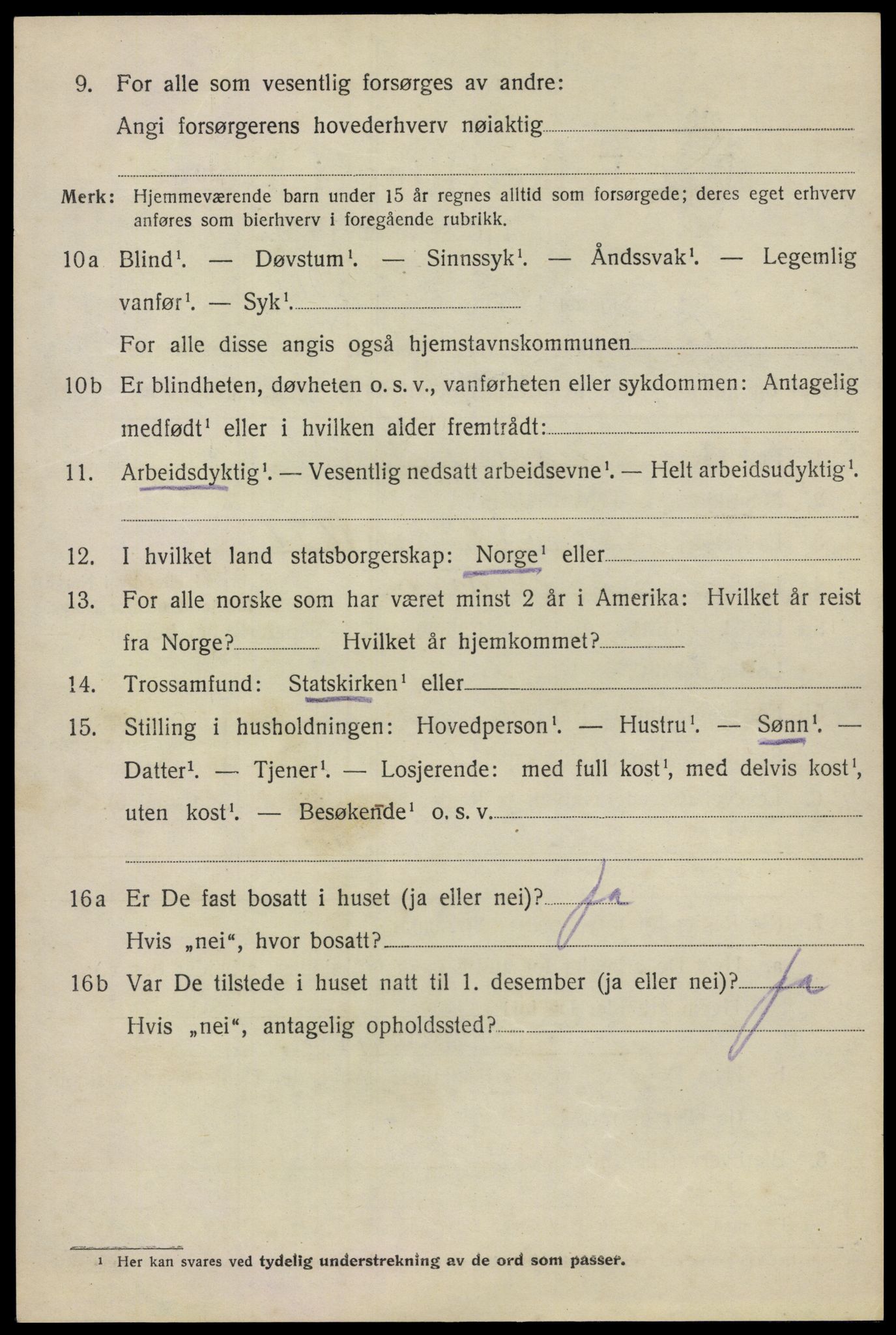 SAO, 1920 census for Bærum, 1920, p. 11611