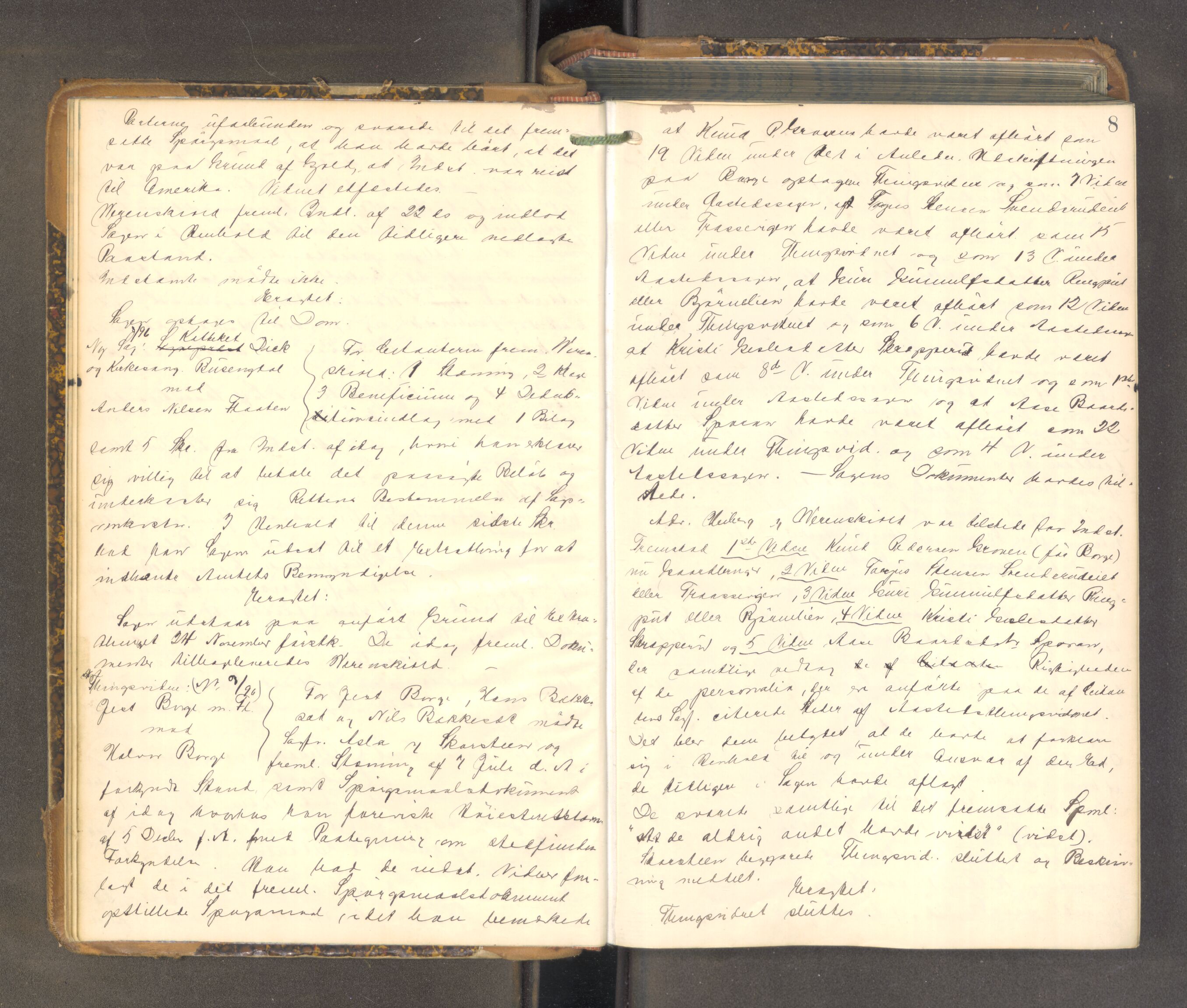 Numedal og Sandsvær sorenskriveri, AV/SAKO-A-128/F/Fa/Faa/L0112: Tingbok, 1896-1902