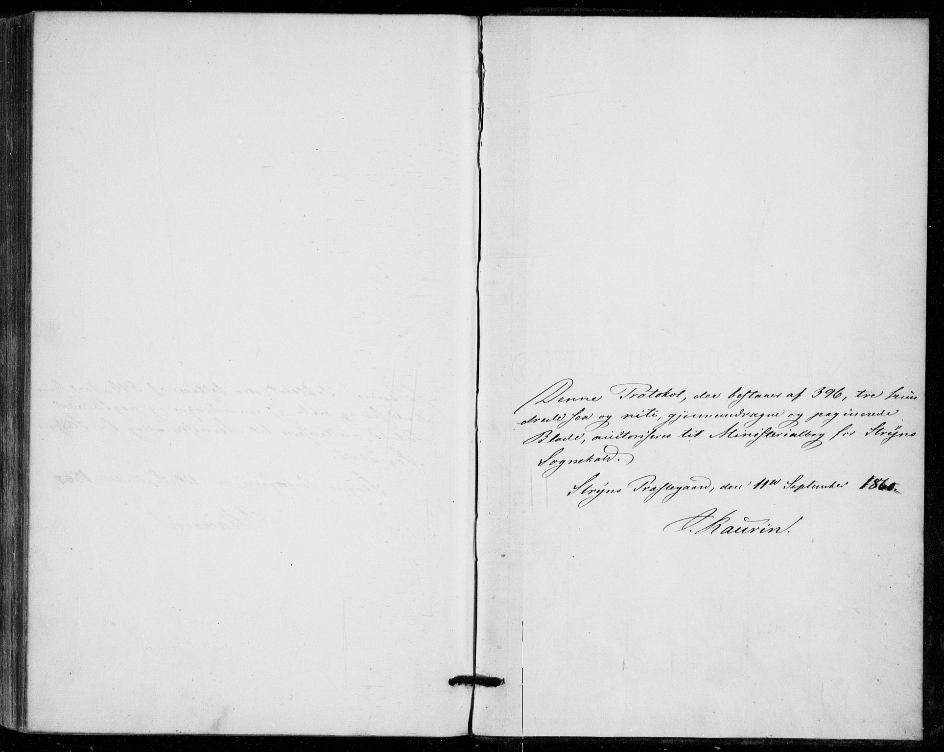 Stryn Sokneprestembete, AV/SAB-A-82501: Parish register (official) no. A 3, 1862-1877