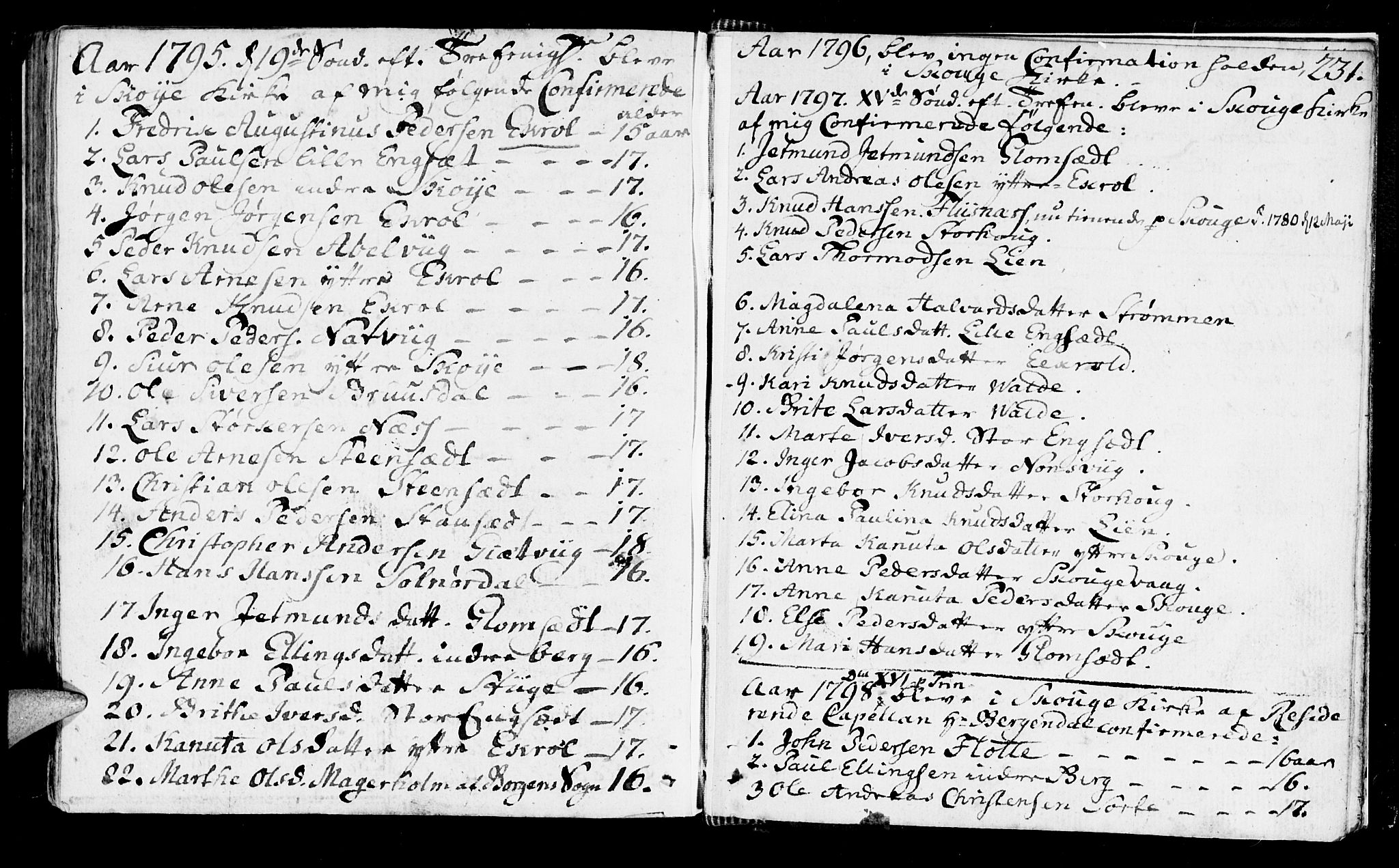 Ministerialprotokoller, klokkerbøker og fødselsregistre - Møre og Romsdal, SAT/A-1454/524/L0350: Parish register (official) no. 524A02, 1780-1817, p. 231