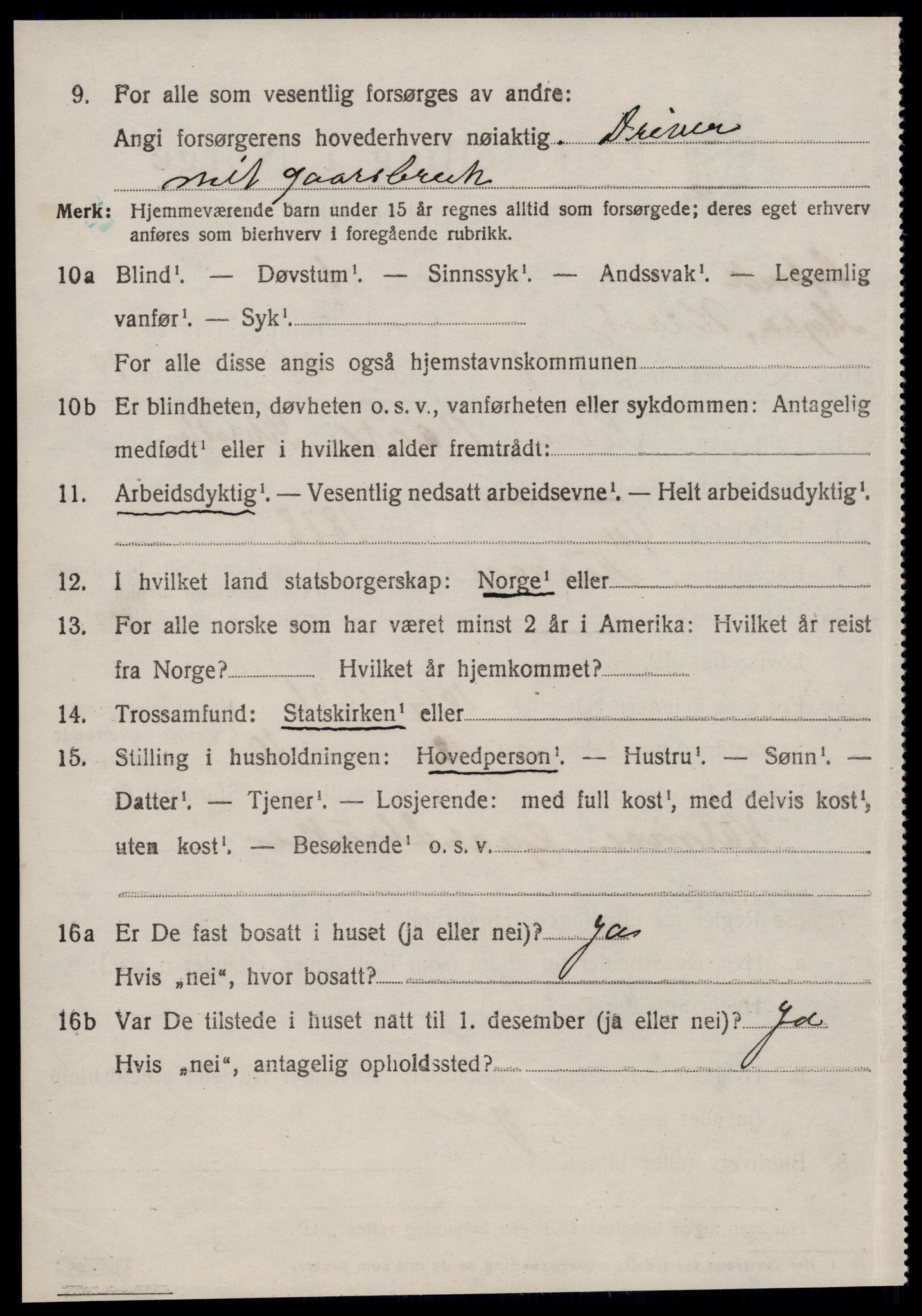 SAT, 1920 census for Herøy (MR), 1920, p. 7260