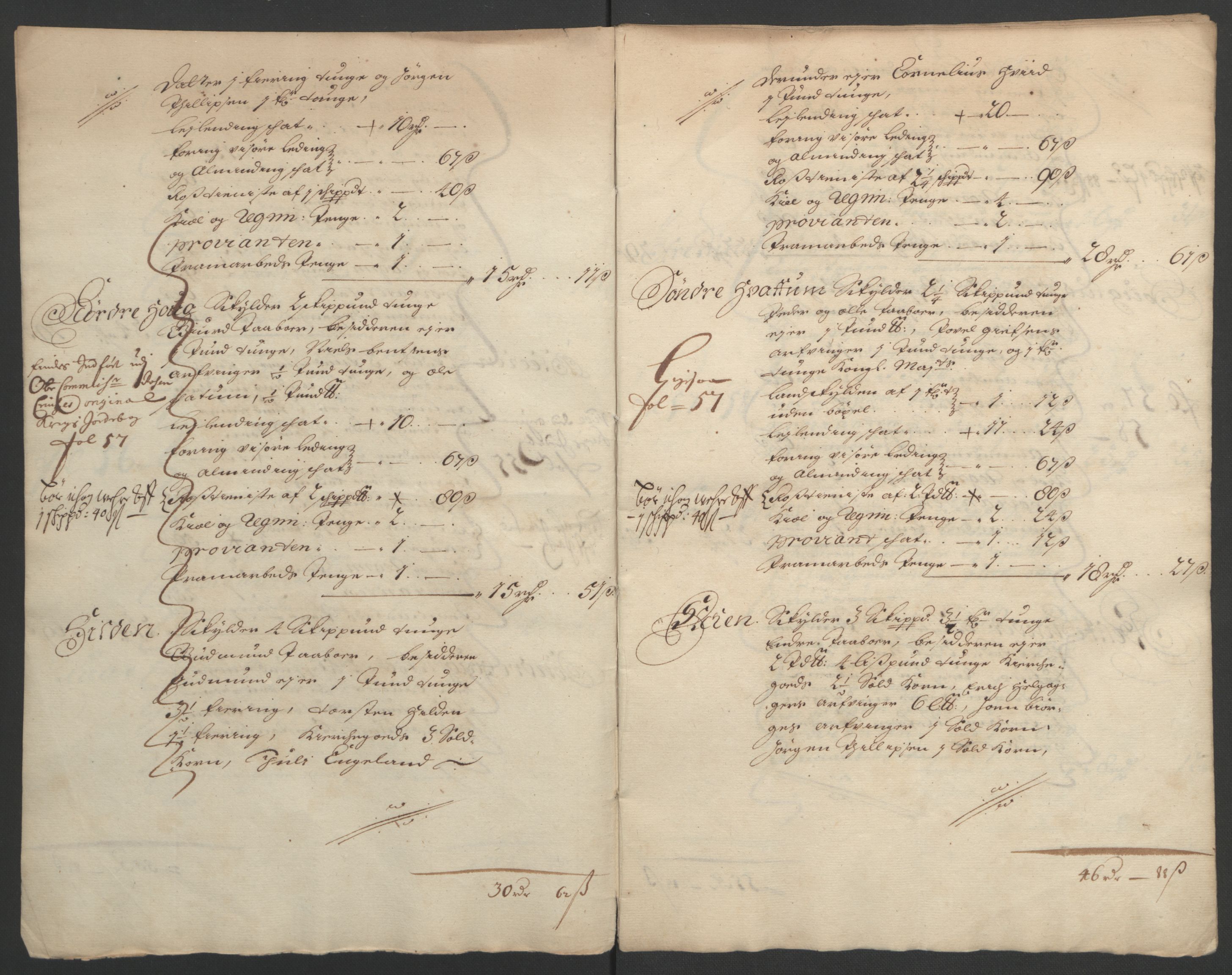 Rentekammeret inntil 1814, Reviderte regnskaper, Fogderegnskap, AV/RA-EA-4092/R18/L1290: Fogderegnskap Hadeland, Toten og Valdres, 1691, p. 224