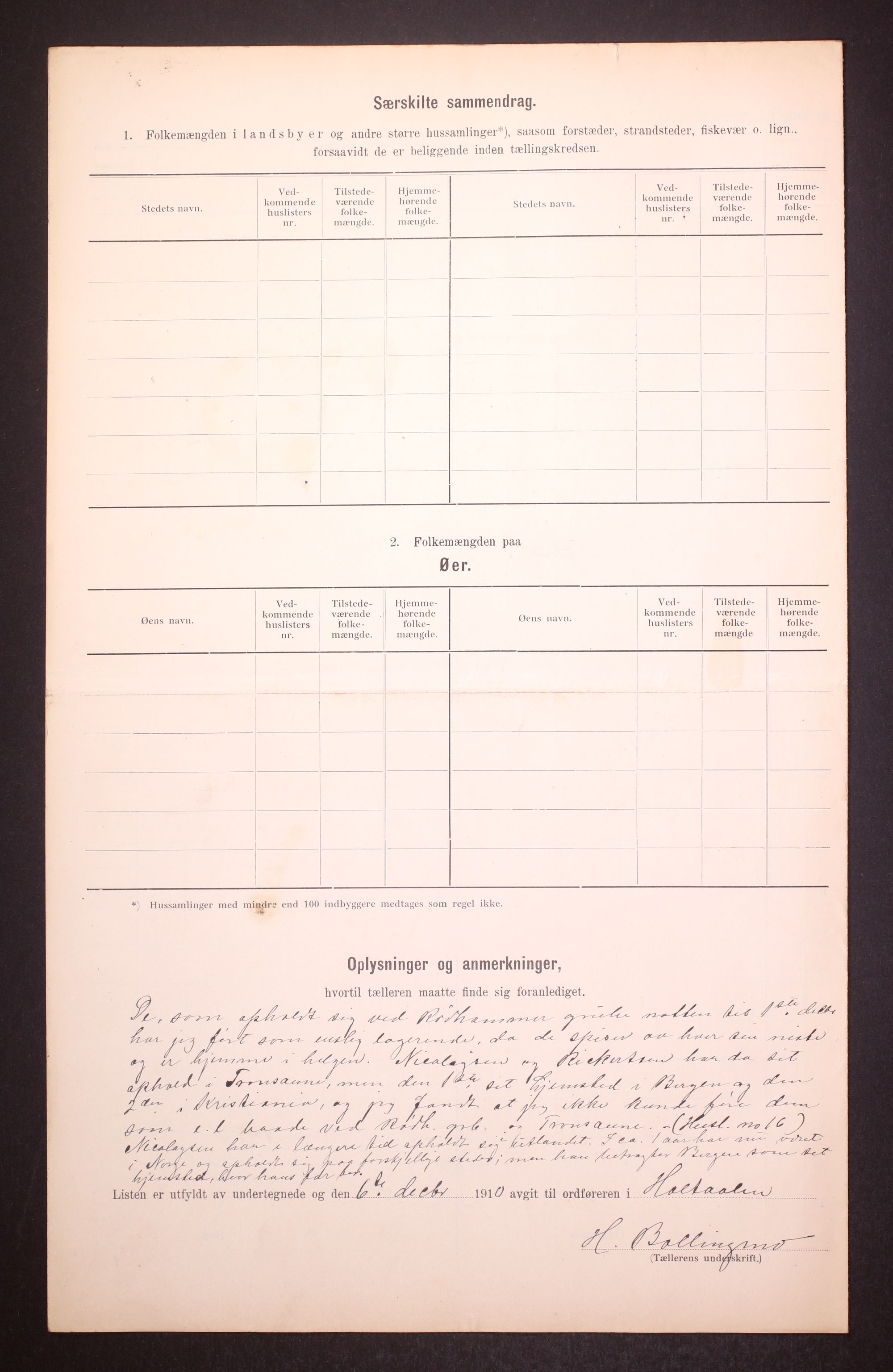 RA, 1910 census for Haltdalen, 1910, p. 15