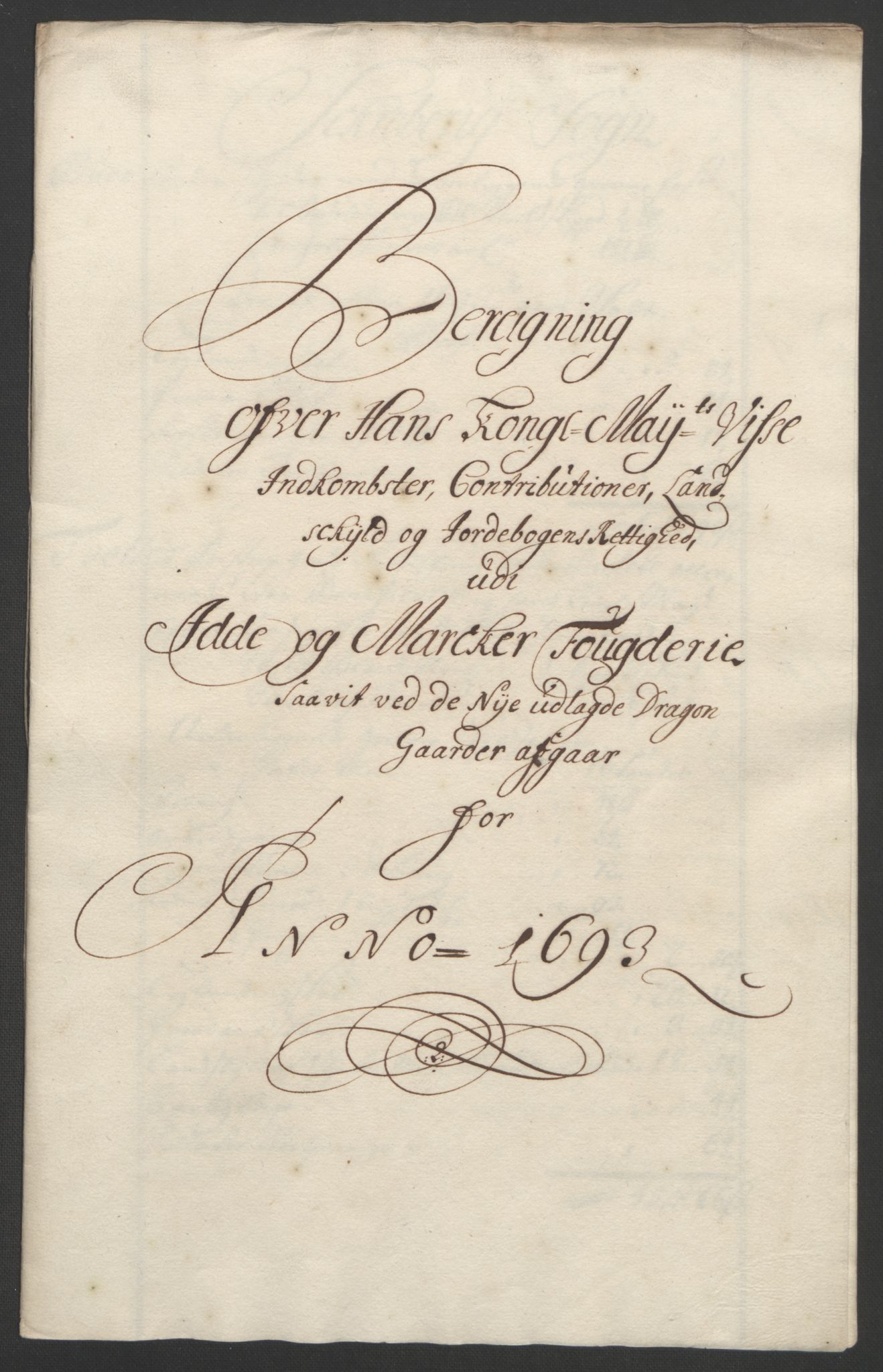 Rentekammeret inntil 1814, Reviderte regnskaper, Fogderegnskap, RA/EA-4092/R01/L0011: Fogderegnskap Idd og Marker, 1692-1693, p. 310