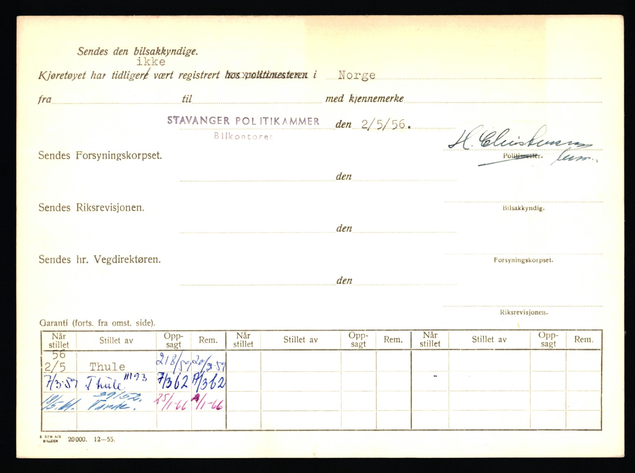 Stavanger trafikkstasjon, AV/SAST-A-101942/0/F/L0006: L-1700 - L-2149, 1930-1971, p. 540