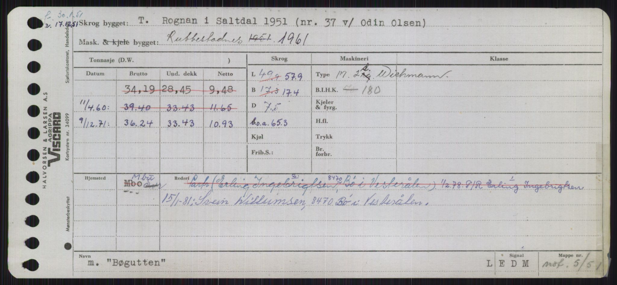 Sjøfartsdirektoratet med forløpere, Skipsmålingen, AV/RA-S-1627/H/Ha/L0001/0002: Fartøy, A-Eig / Fartøy Bjør-Eig, p. 455